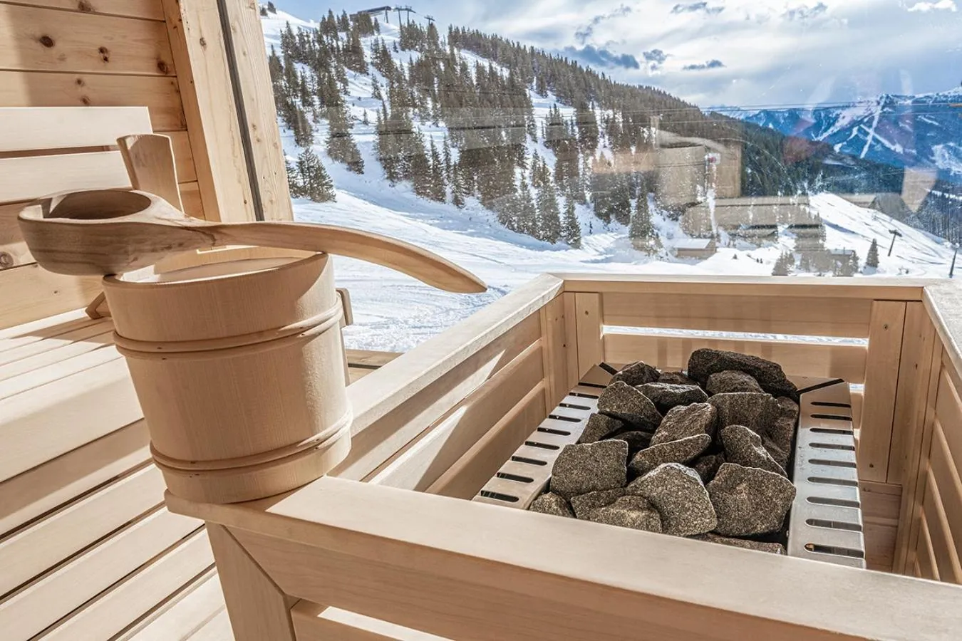 Sauna in Mountainlovers Berghotel SeidlAlm