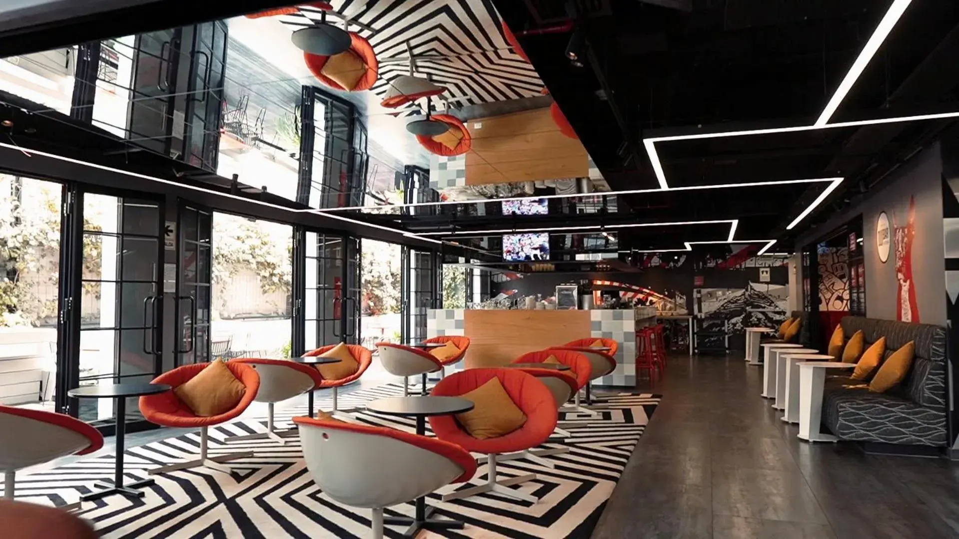 Lobby or reception in Radisson RED Miraflores Lobby or reception in Radisson RED Miraflores