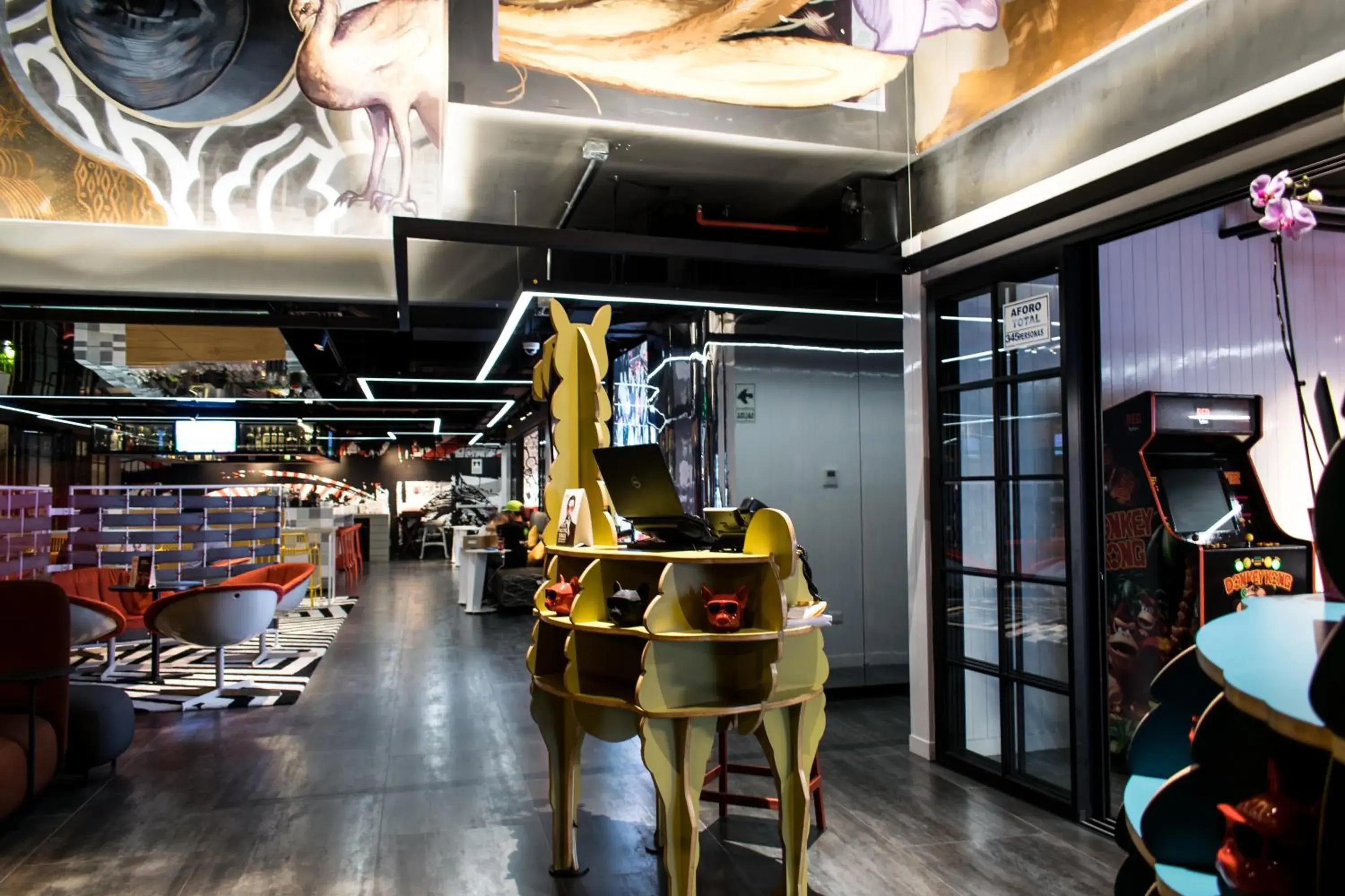 Lobby or reception in Radisson RED Miraflores Lobby or reception in Radisson RED Miraflores