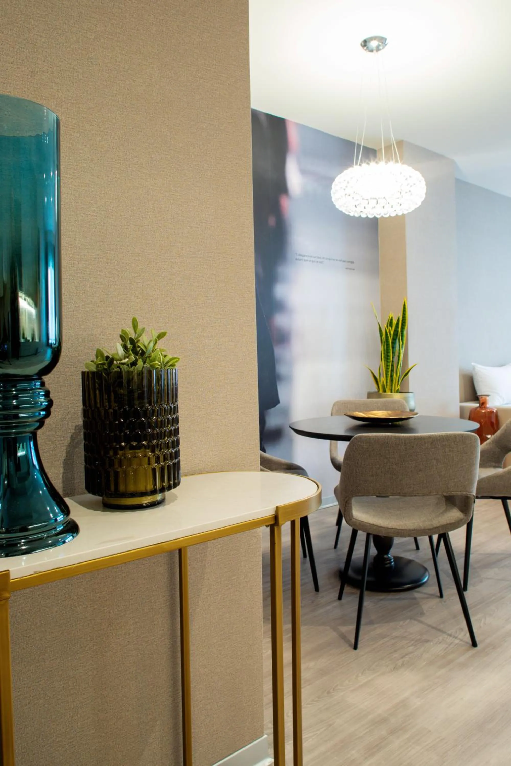 Dining area in Voghe Premium Flats