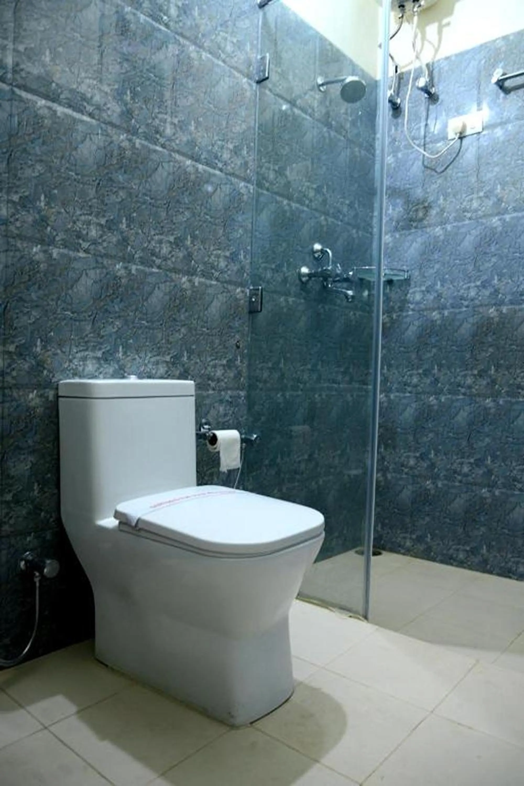 Bathroom in Hotel Dior Near Jal Mahal, Jaipur