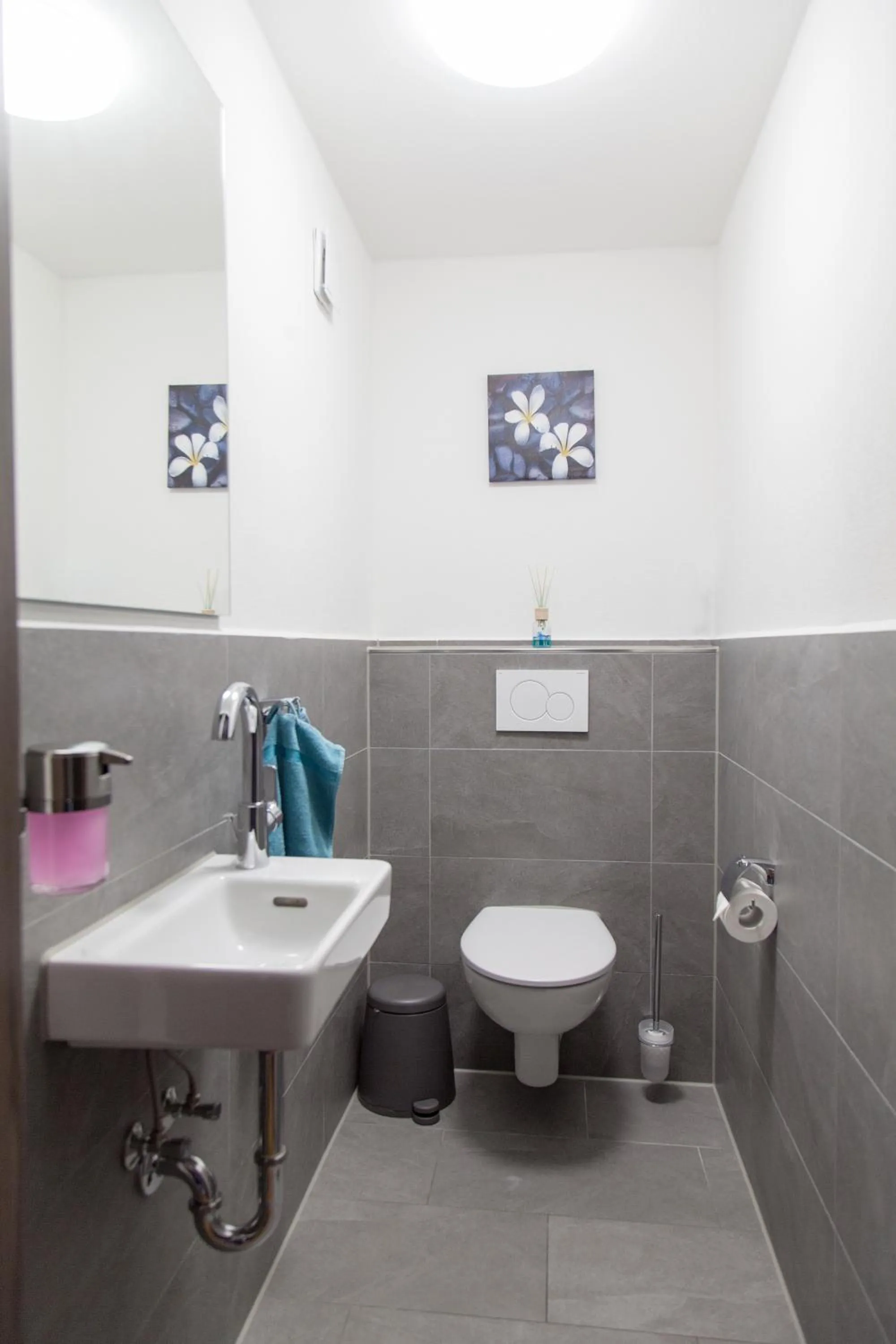 Toilet in Stadl-Appartements