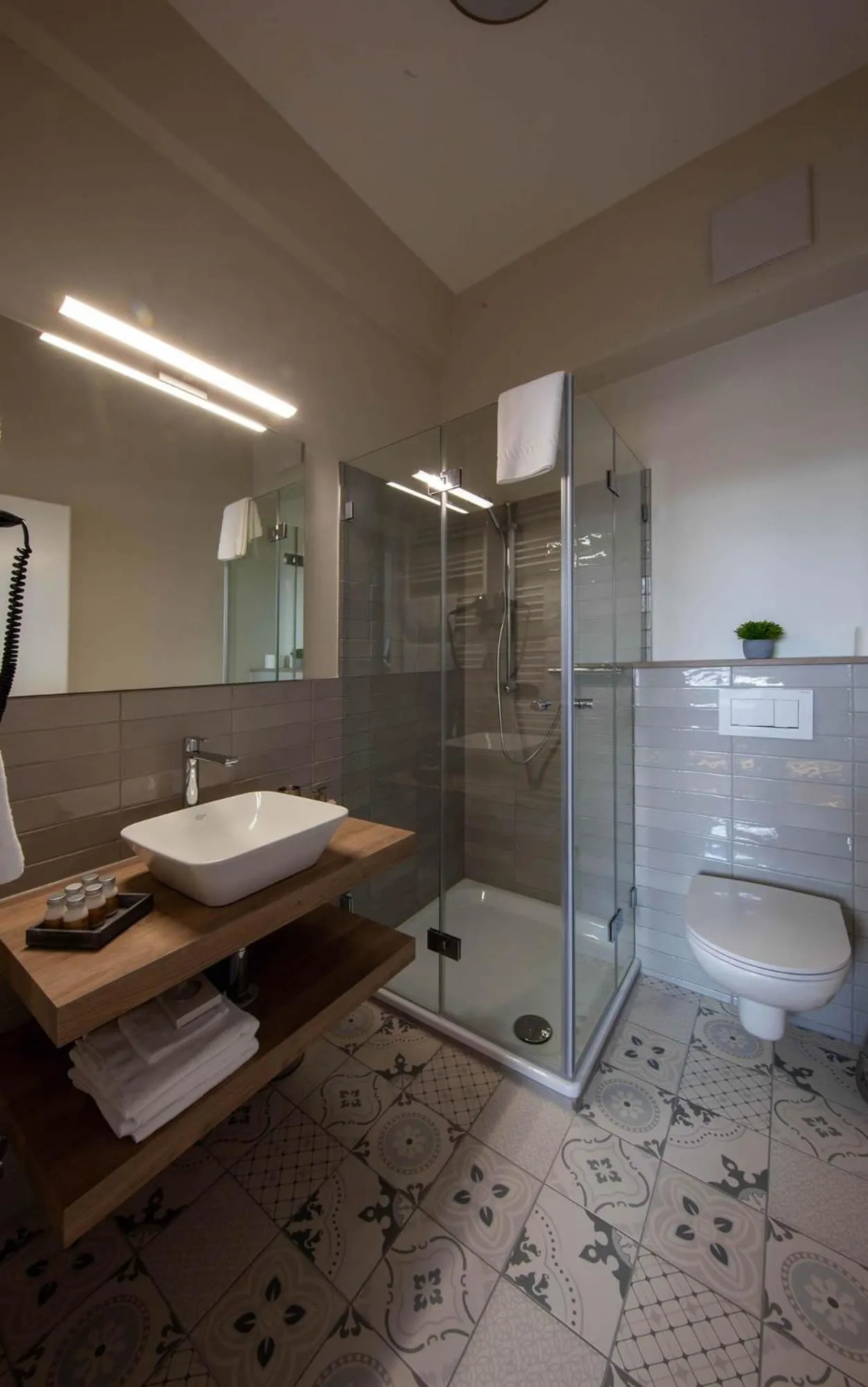 Shower in Hotel Altes Amtshaus