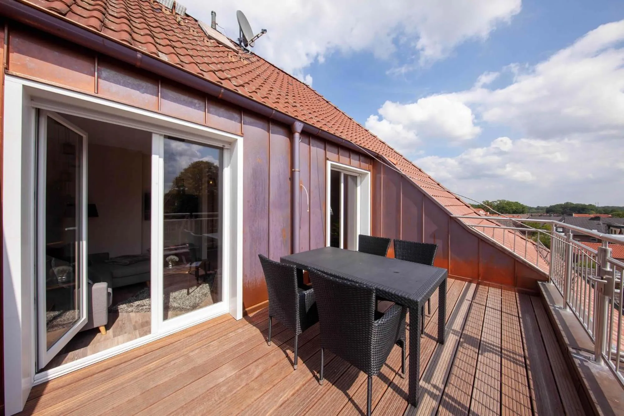 Balcony/Terrace in Hotel Altes Amtshaus