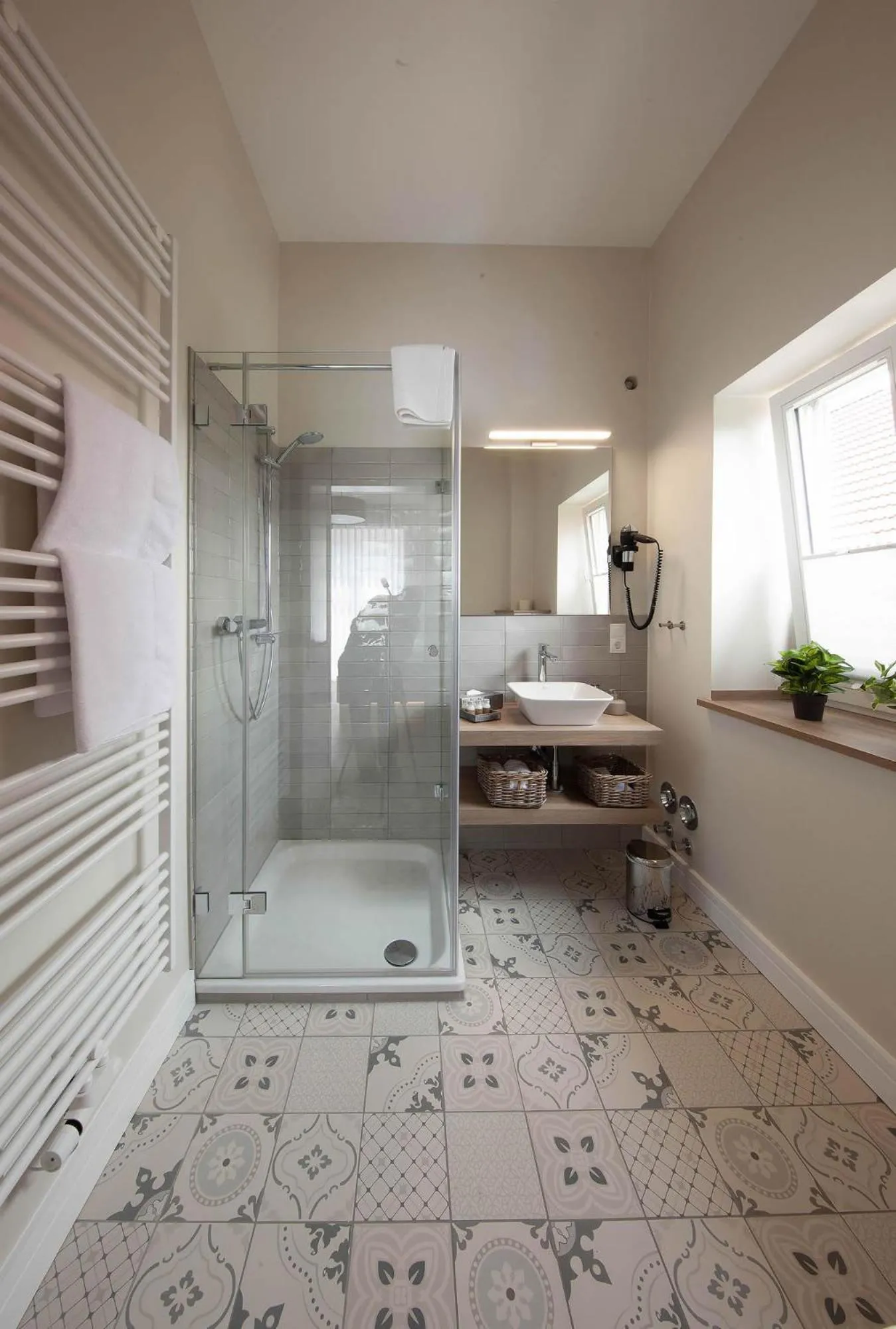 Shower in Hotel Altes Amtshaus