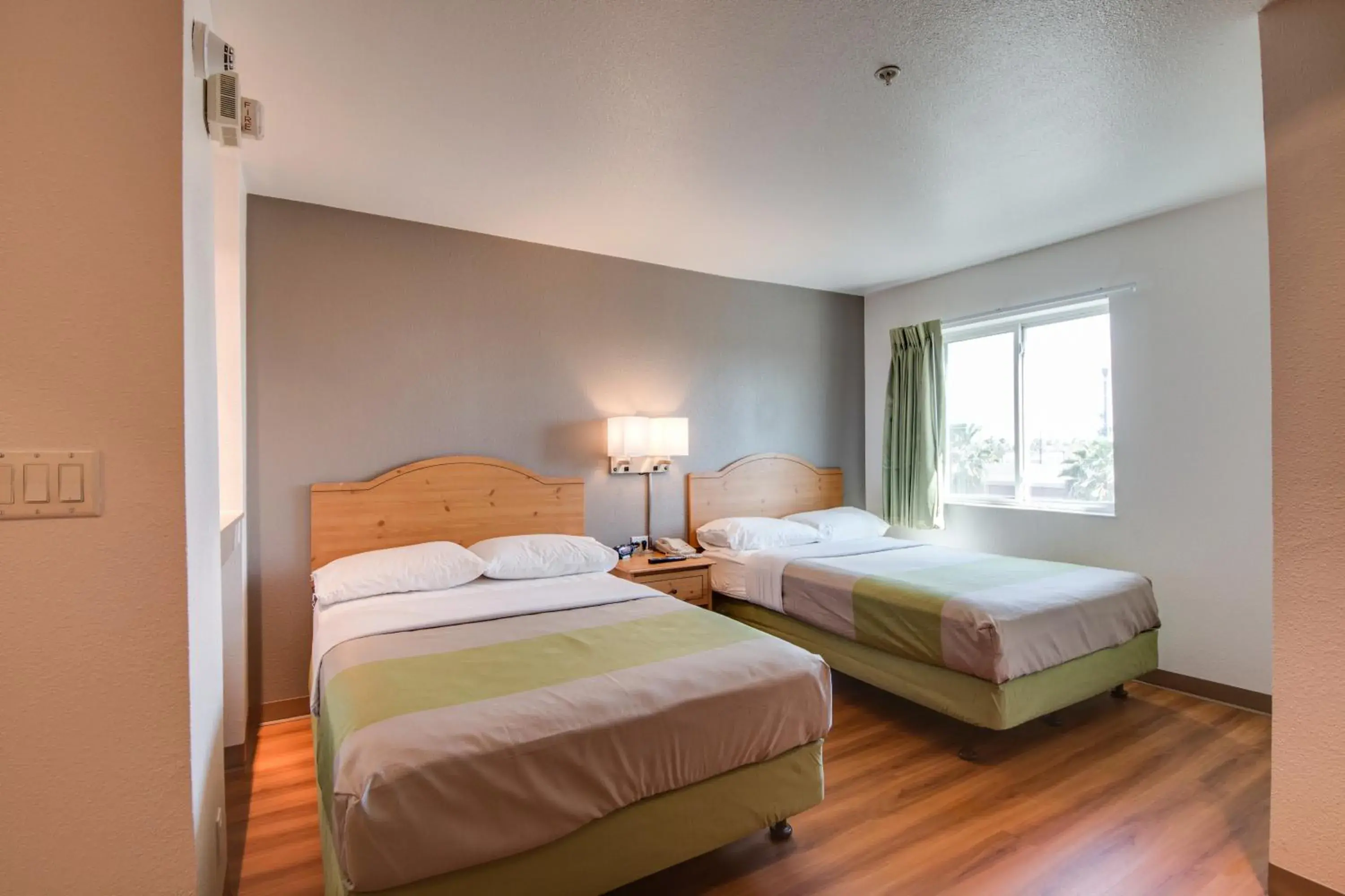 Bedroom, Bed in Studio 6-Brownsville, TX Bedroom, Bed in Studio 6-Brownsville, TX