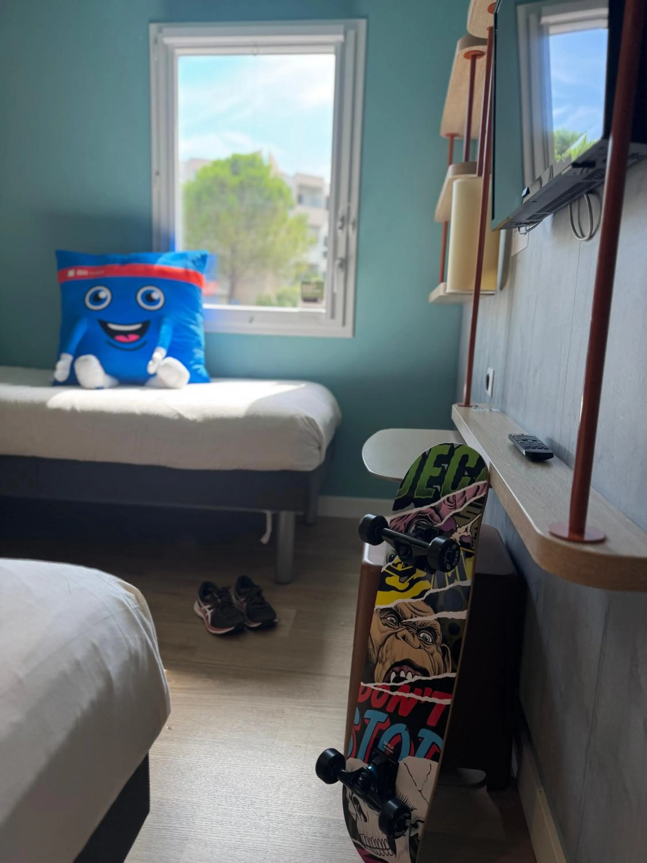 Bedroom, Bed in Ibis Budget Montpellier Nord Euromédecine