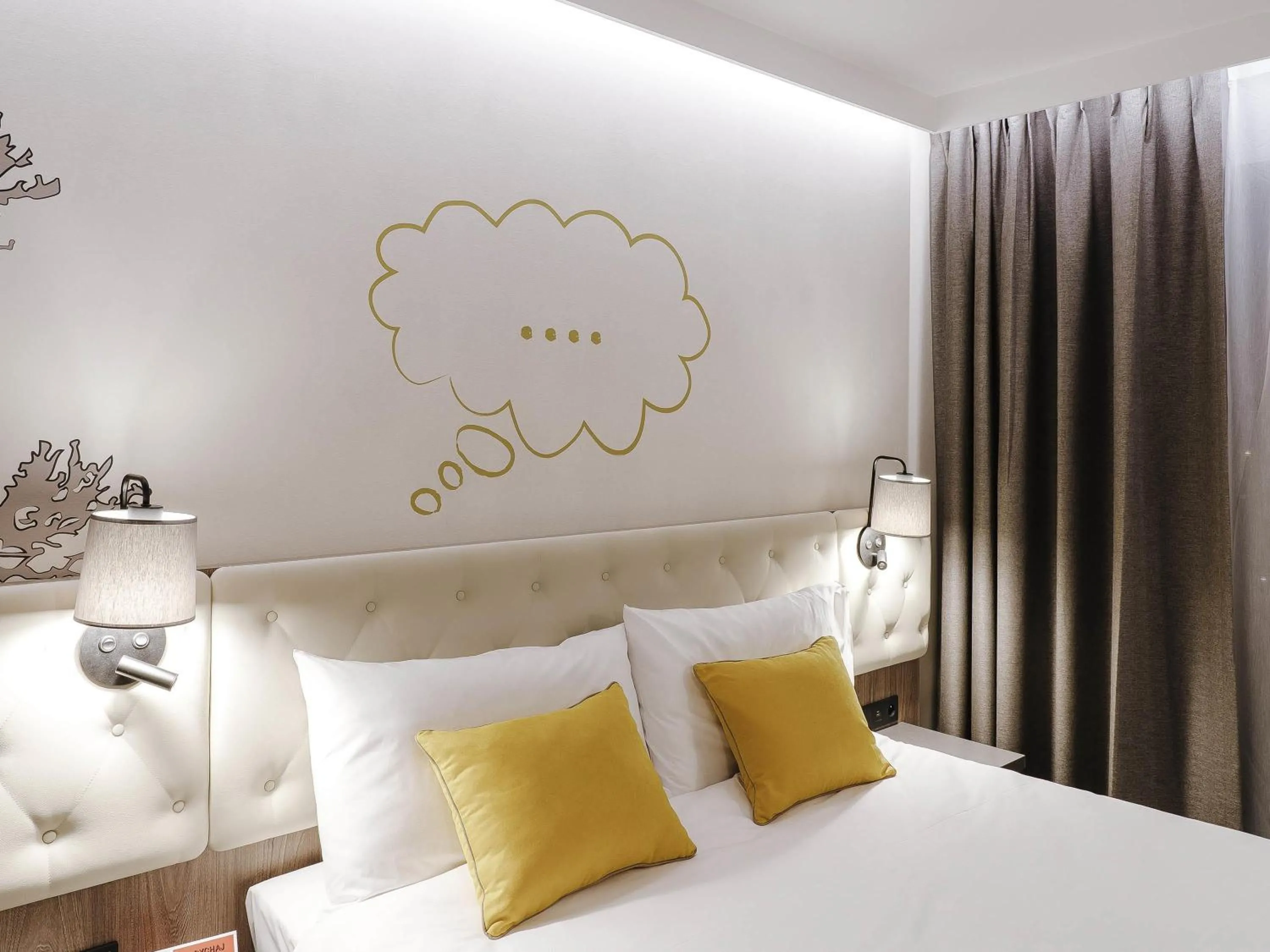 Bedroom, Bed in ibis Styles Lublin Stare Miasto