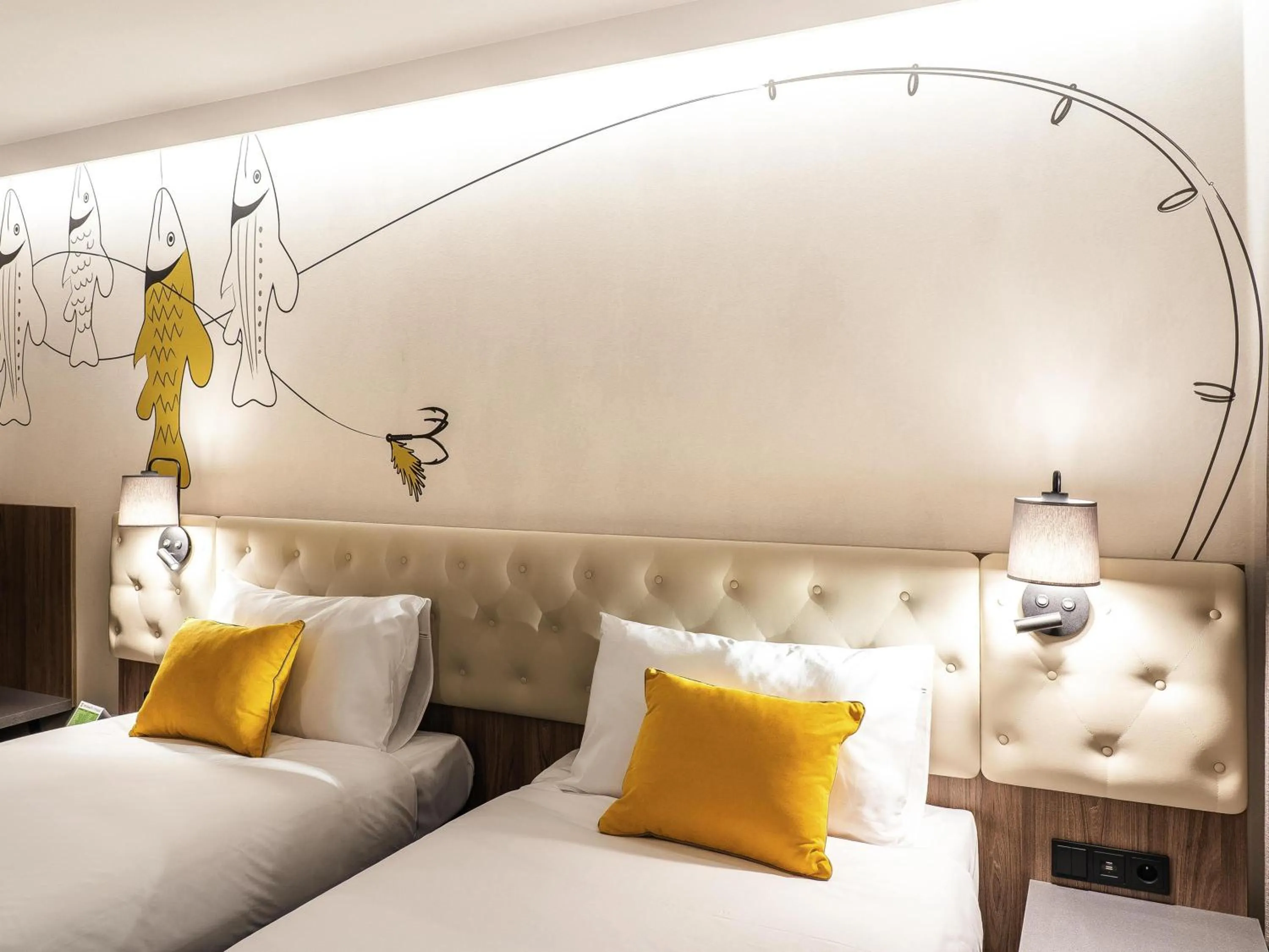 Bedroom, Bed in ibis Styles Lublin Stare Miasto