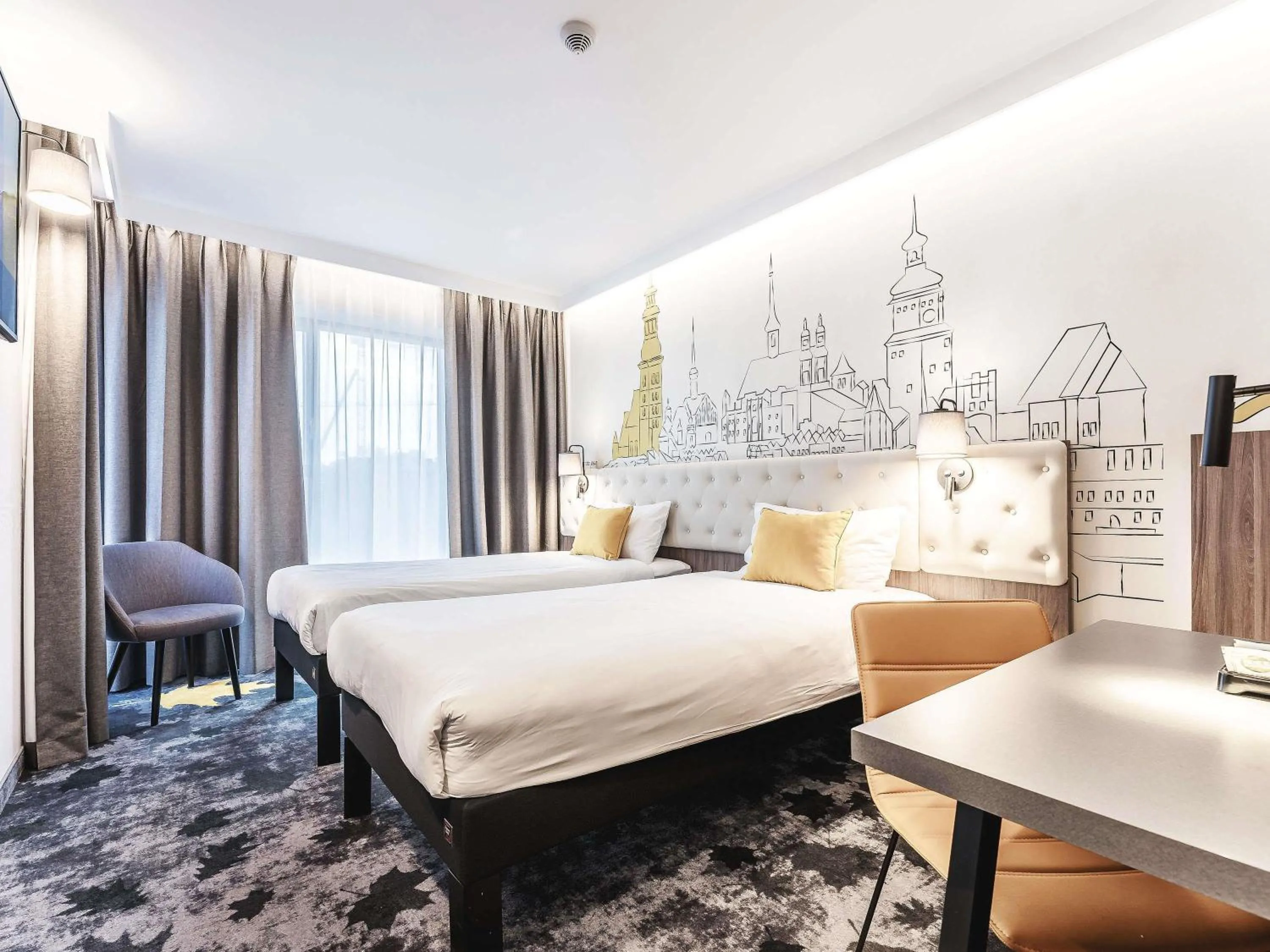 Bedroom, Bed in ibis Styles Lublin Stare Miasto