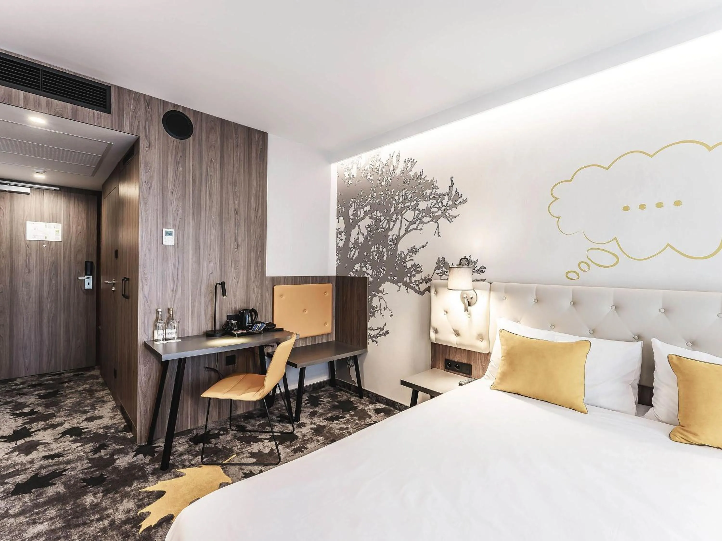 Bedroom, Bed in ibis Styles Lublin Stare Miasto