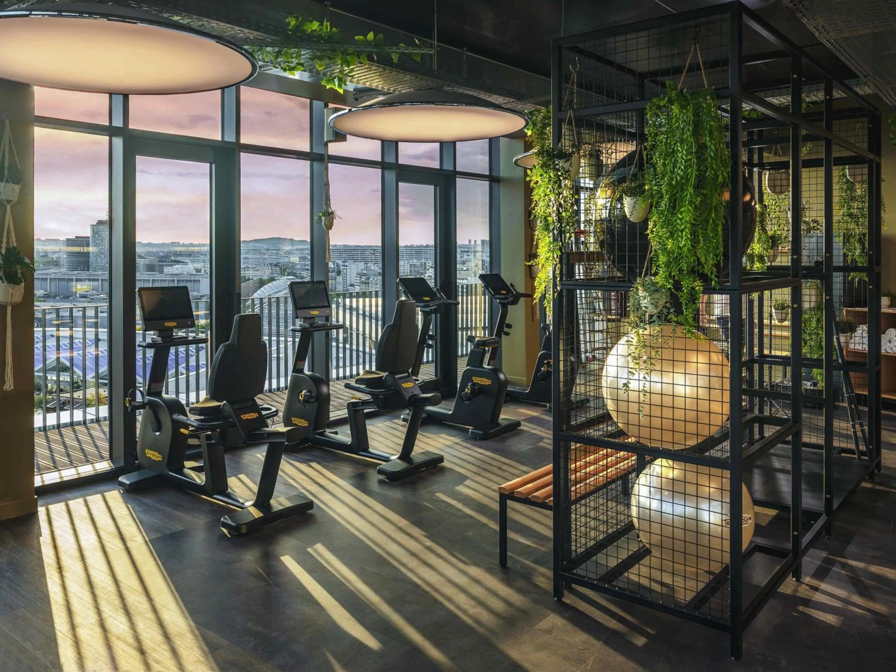 Fitness centre/facilities in Novotel Paris Porte Versailles