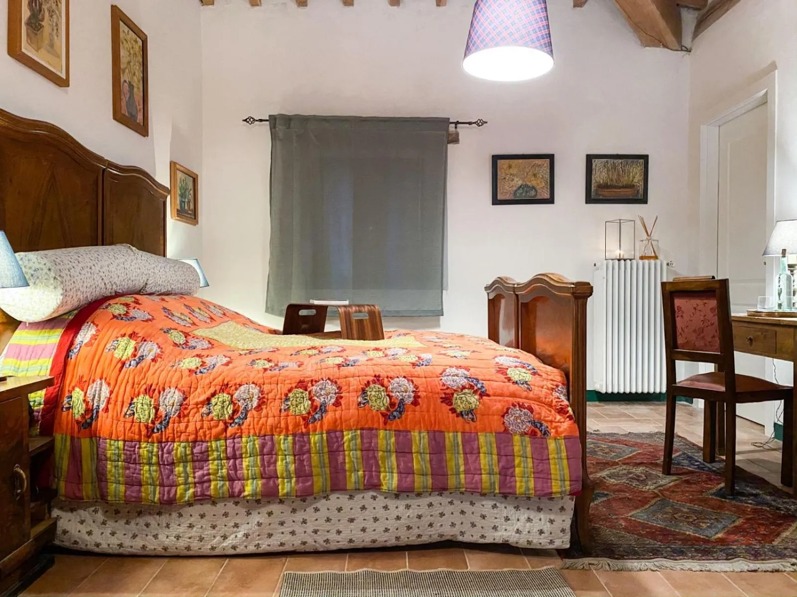 Bedroom, Bed in Campora House