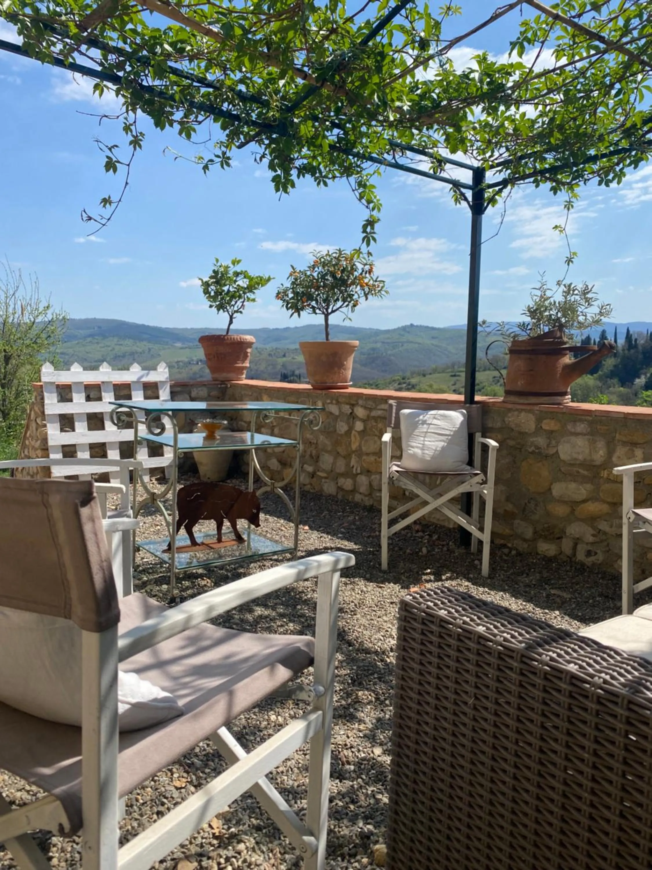 Patio in Campora House