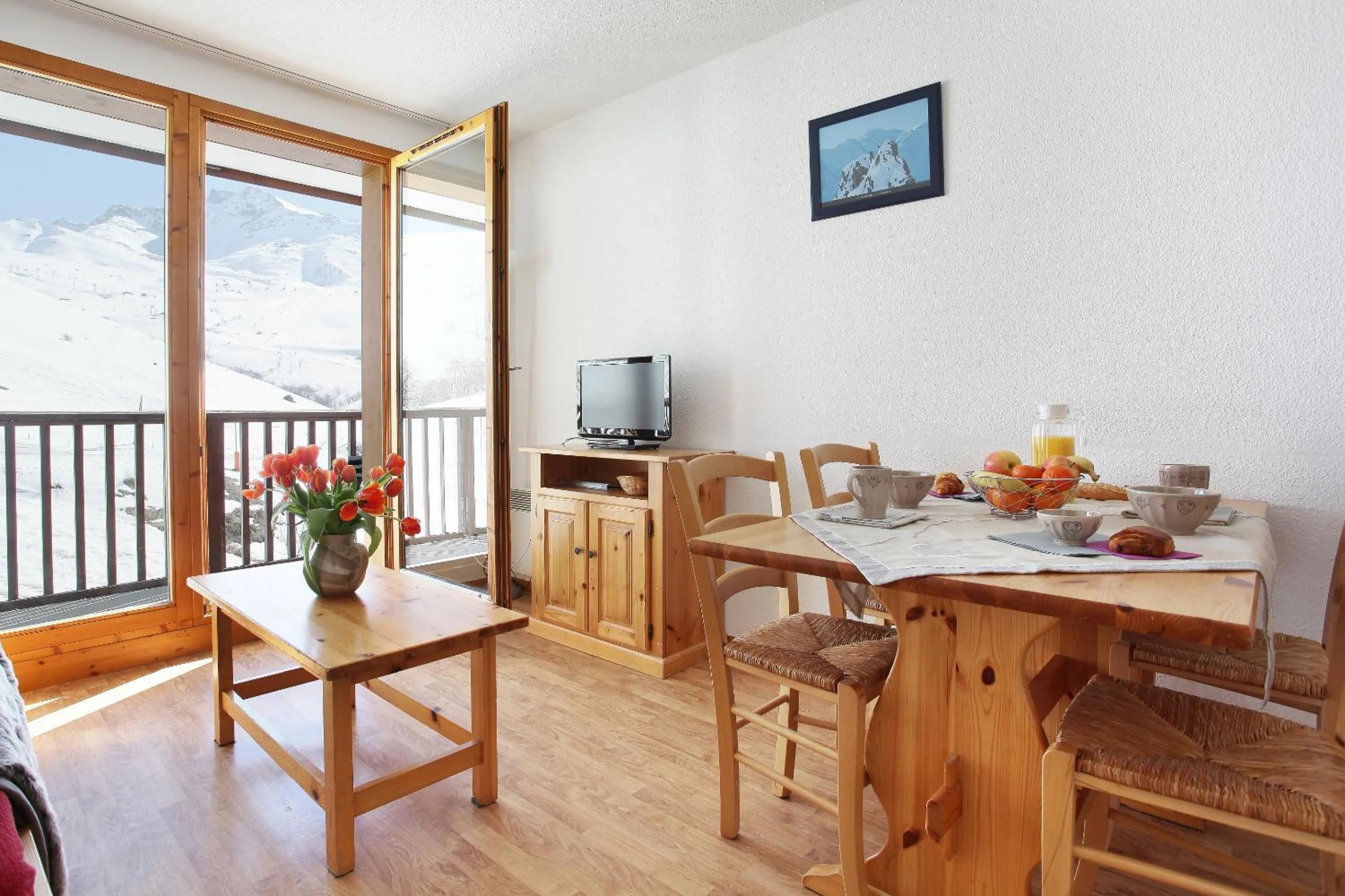 Balcony/Terrace in Résidence Odalys Les Balcons du Soleil