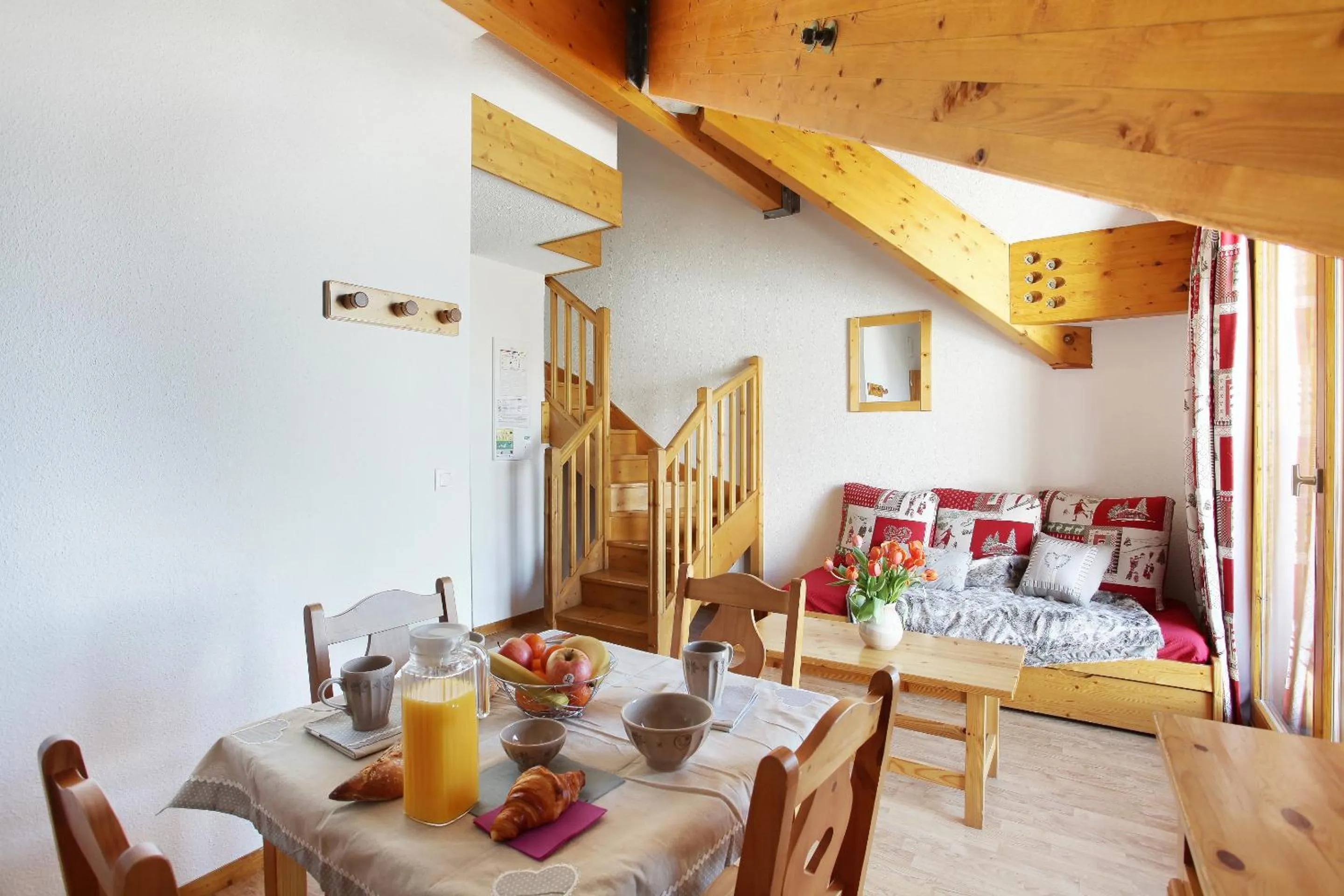 Living room in Résidence Odalys Les Balcons du Soleil