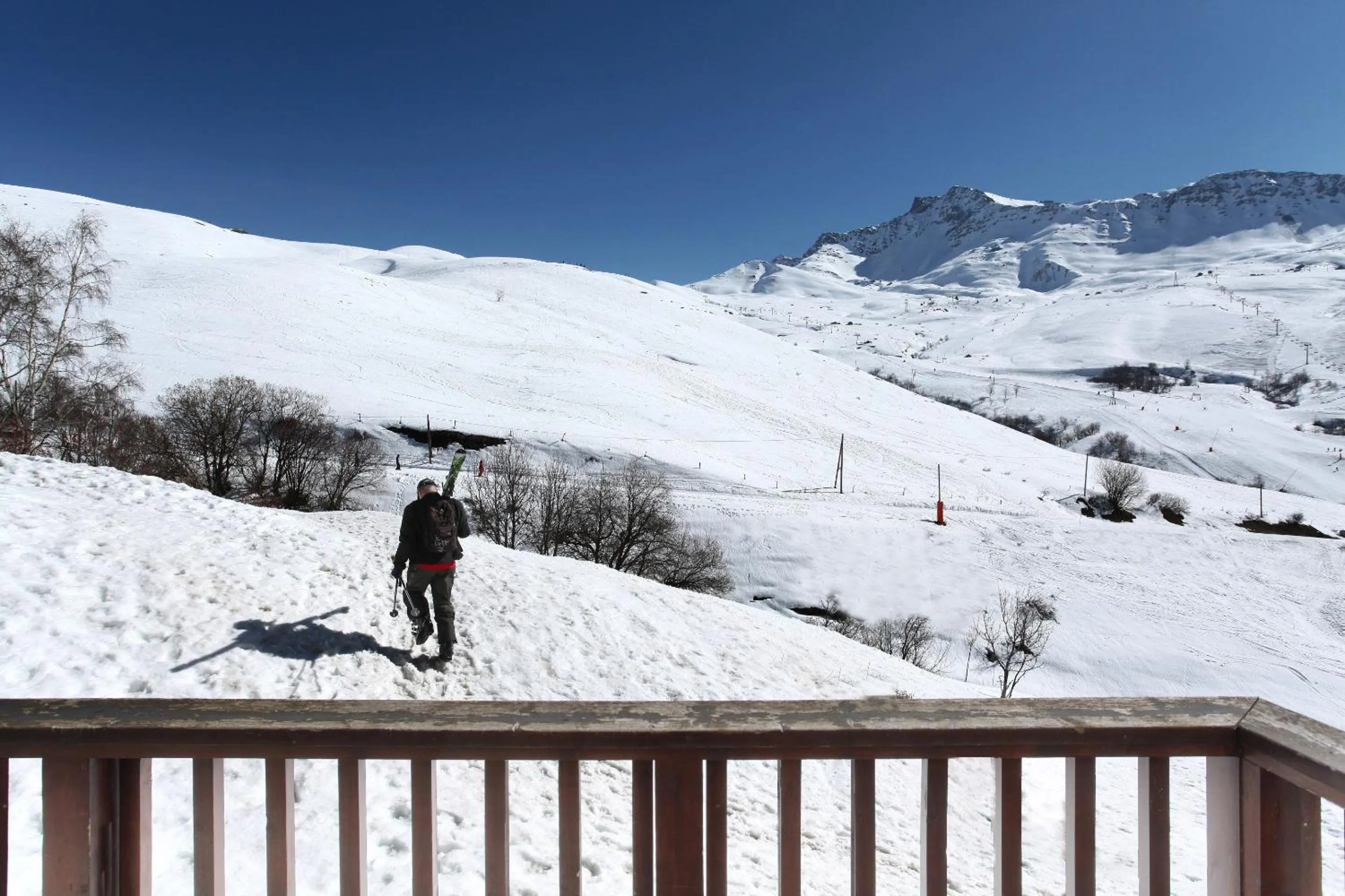 Balcony/Terrace in Résidence Odalys Les Balcons du Soleil