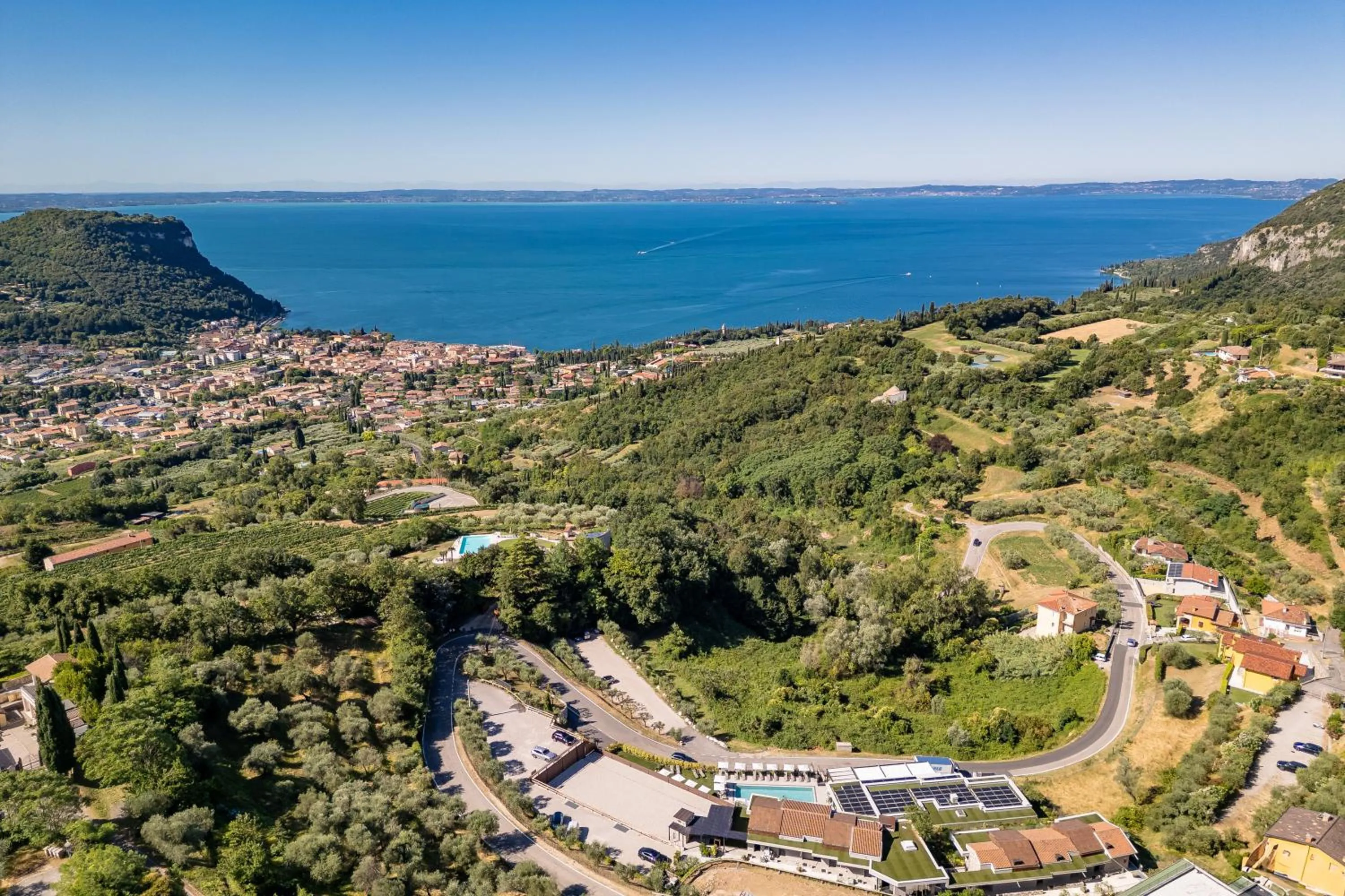 Bird's eye view in Deville & Spa