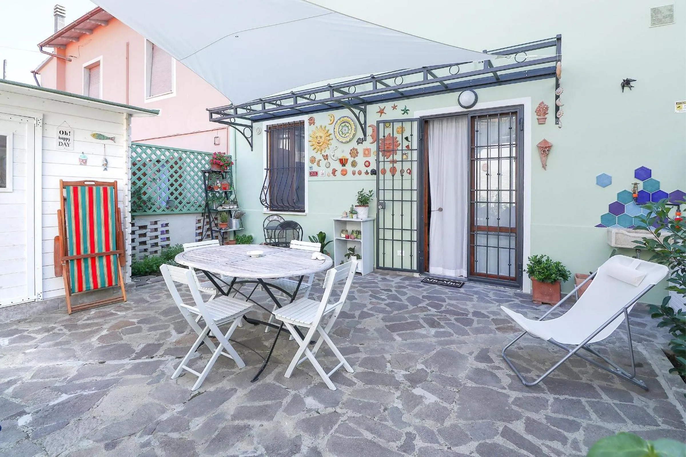 Patio in B&B Ulivo Gaio