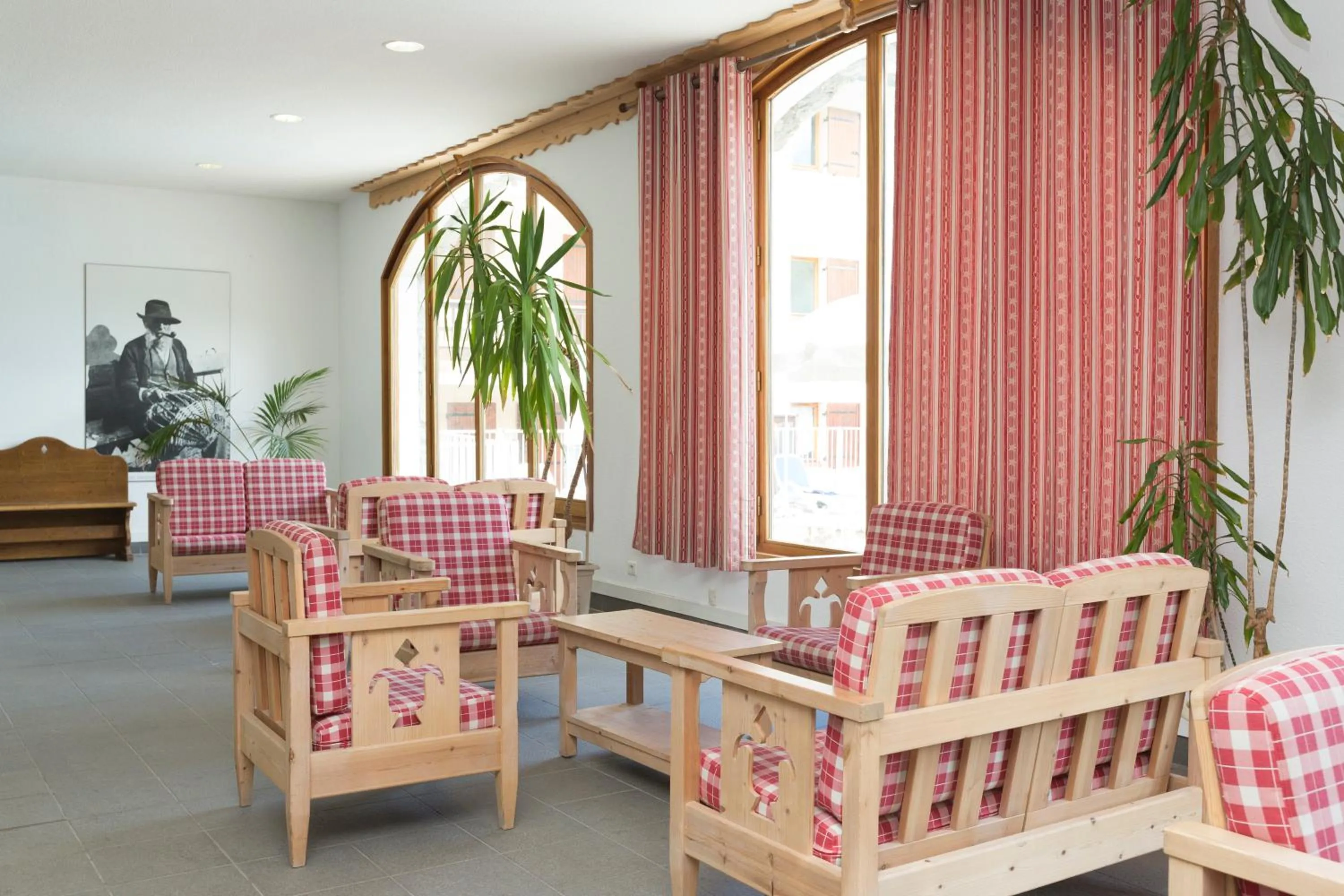 Lobby or reception in Résidence Odalys Les Sybelles