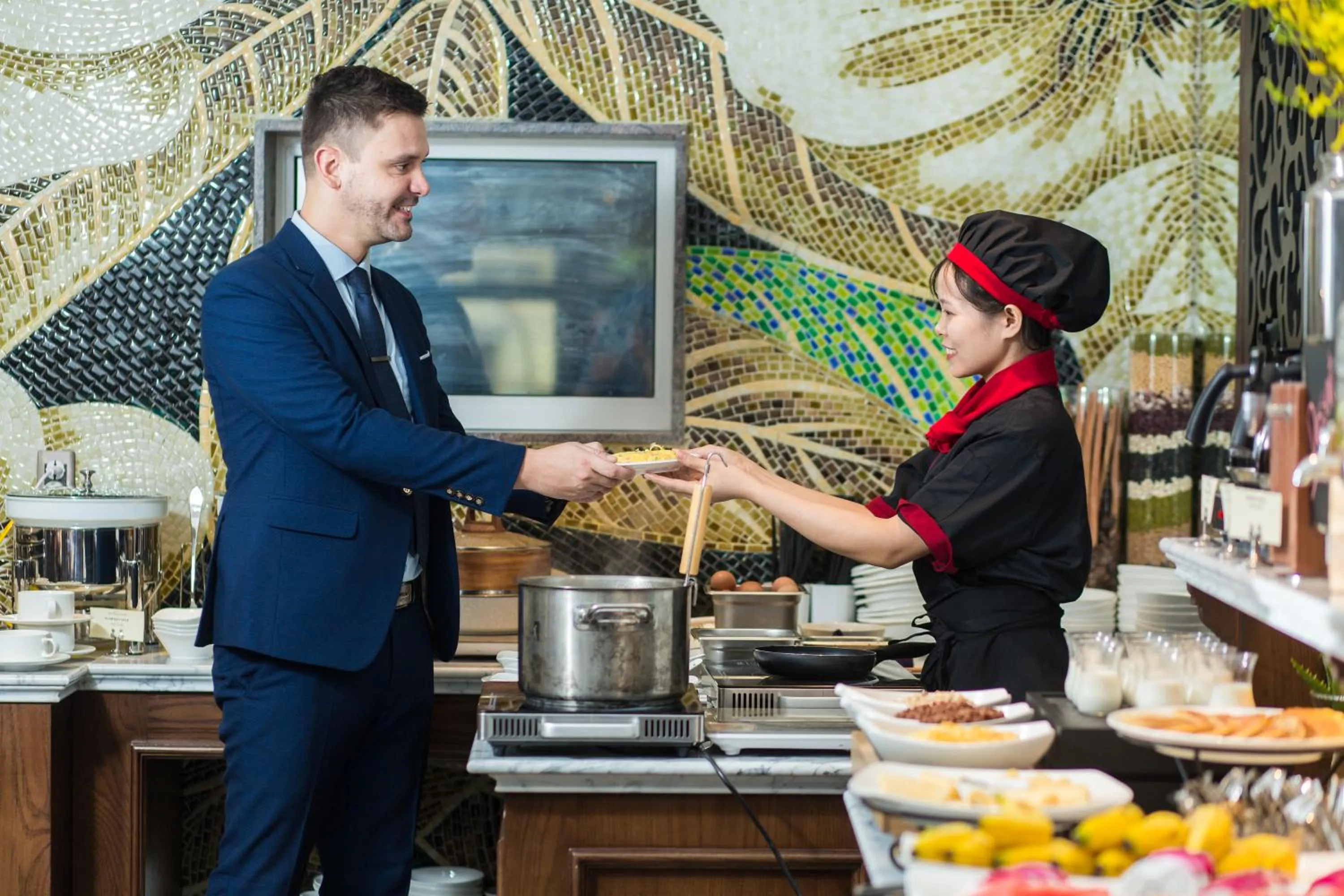 Staff in The Q Hotel