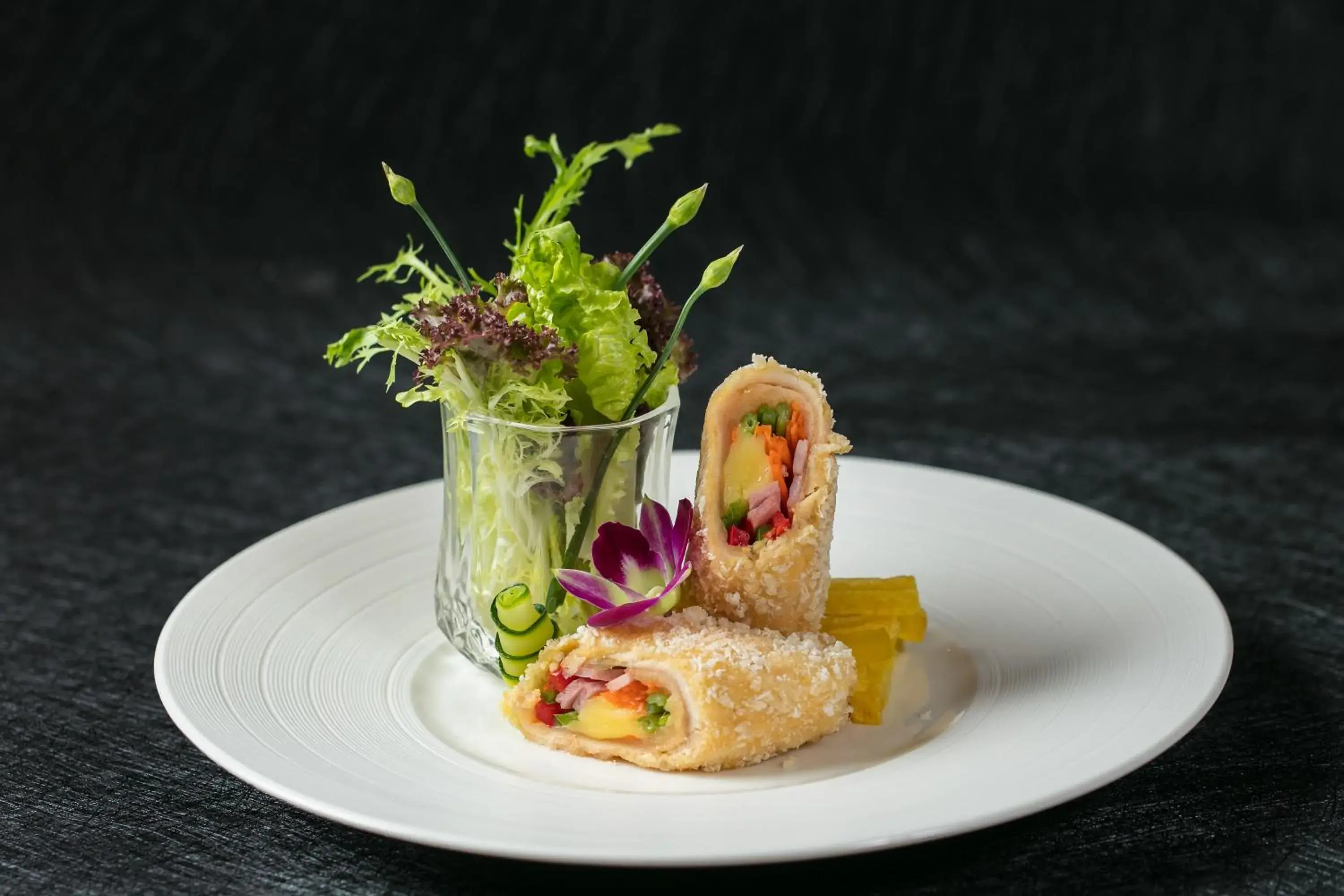 Food close-up in The Q Hotel Food close-up in The Q Hotel