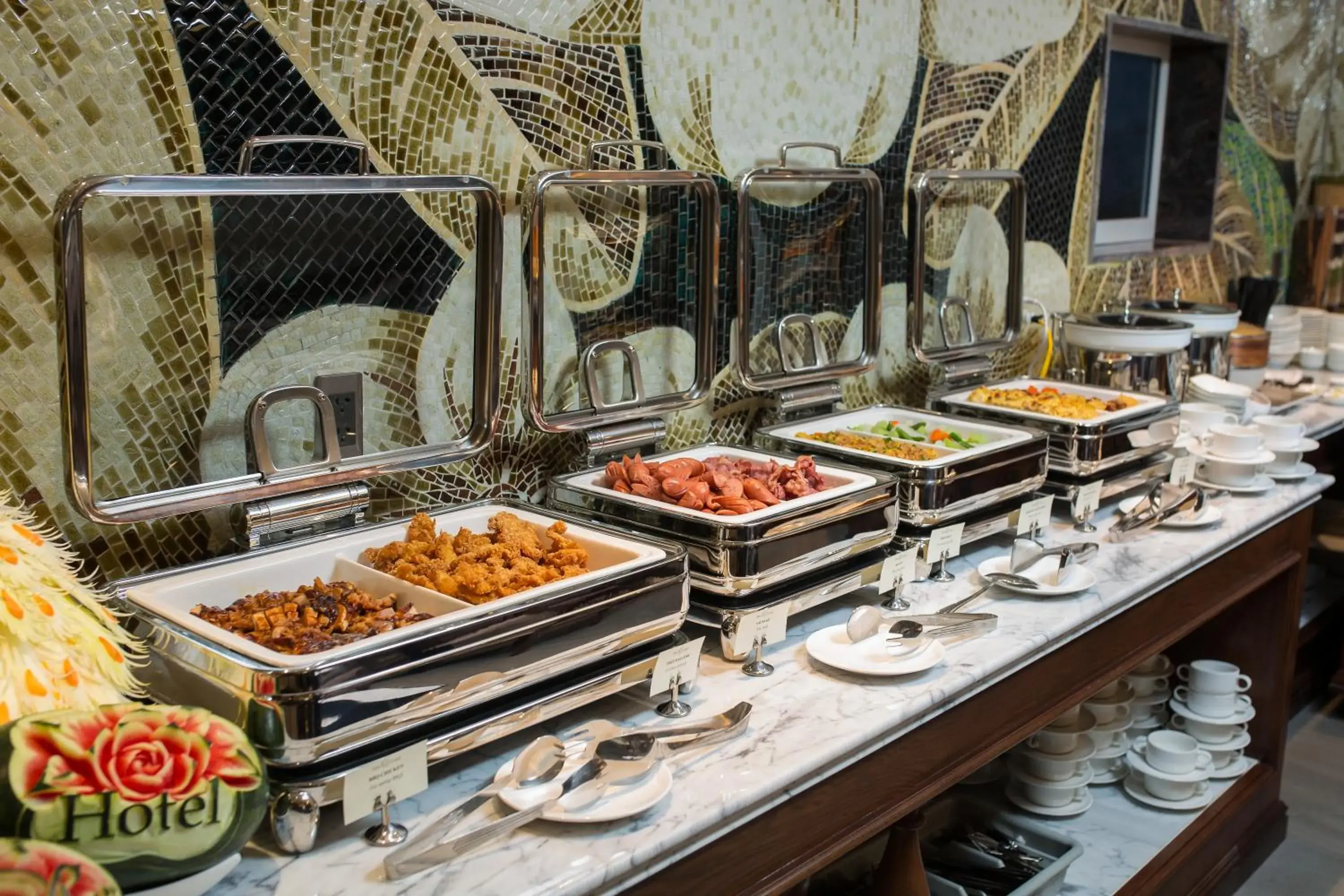 Breakfast in The Q Hotel Breakfast in The Q Hotel