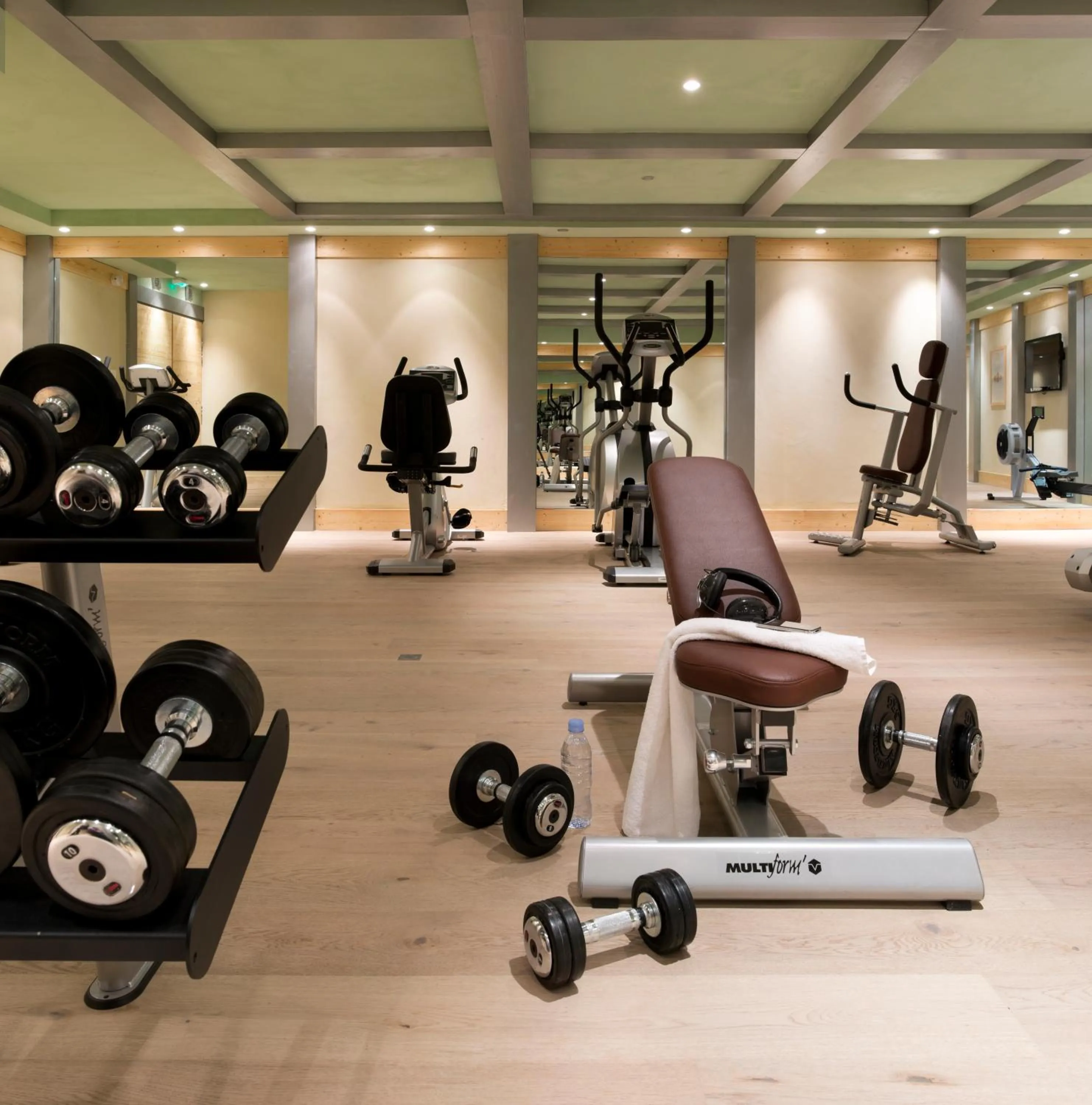 Fitness centre/facilities in CGH Résidence Boutique Le Lodge des Neiges