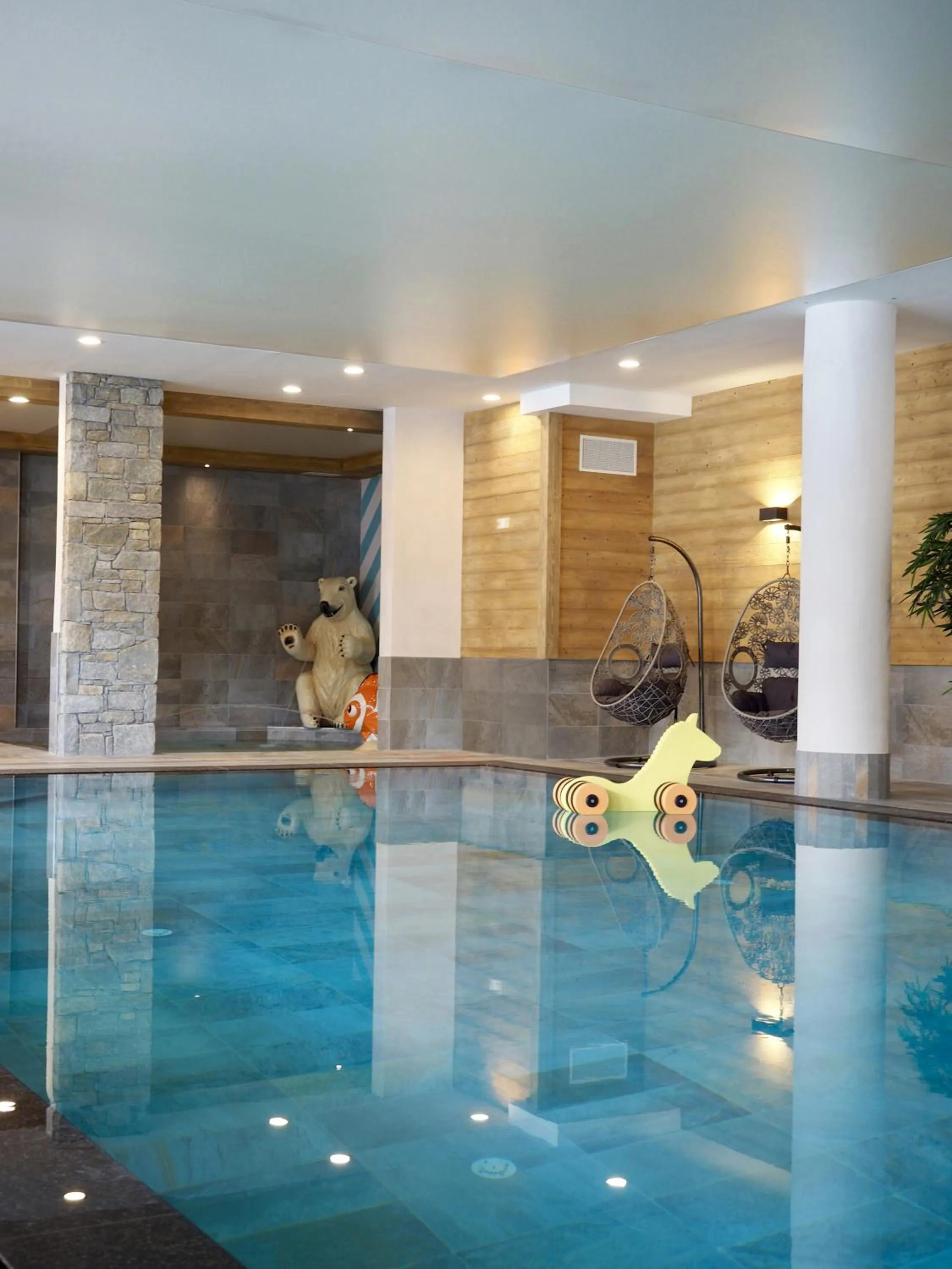 Swimming pool in CGH Résidence Boutique Le Lodge des Neiges