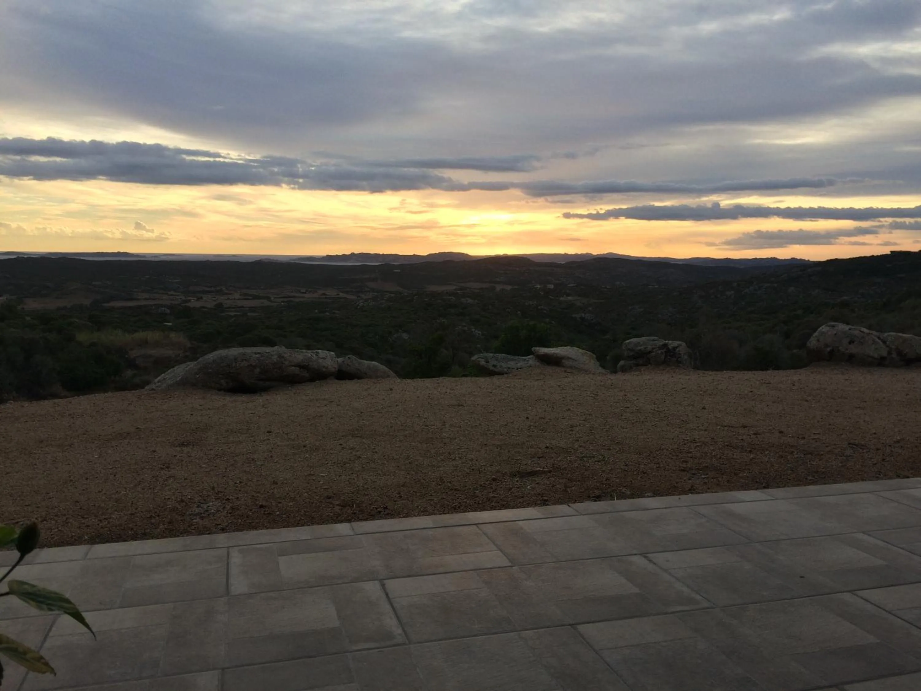 Garden view in B&B Bell'alba