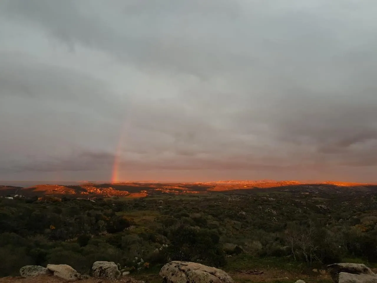 Garden view in B&B Bell'alba