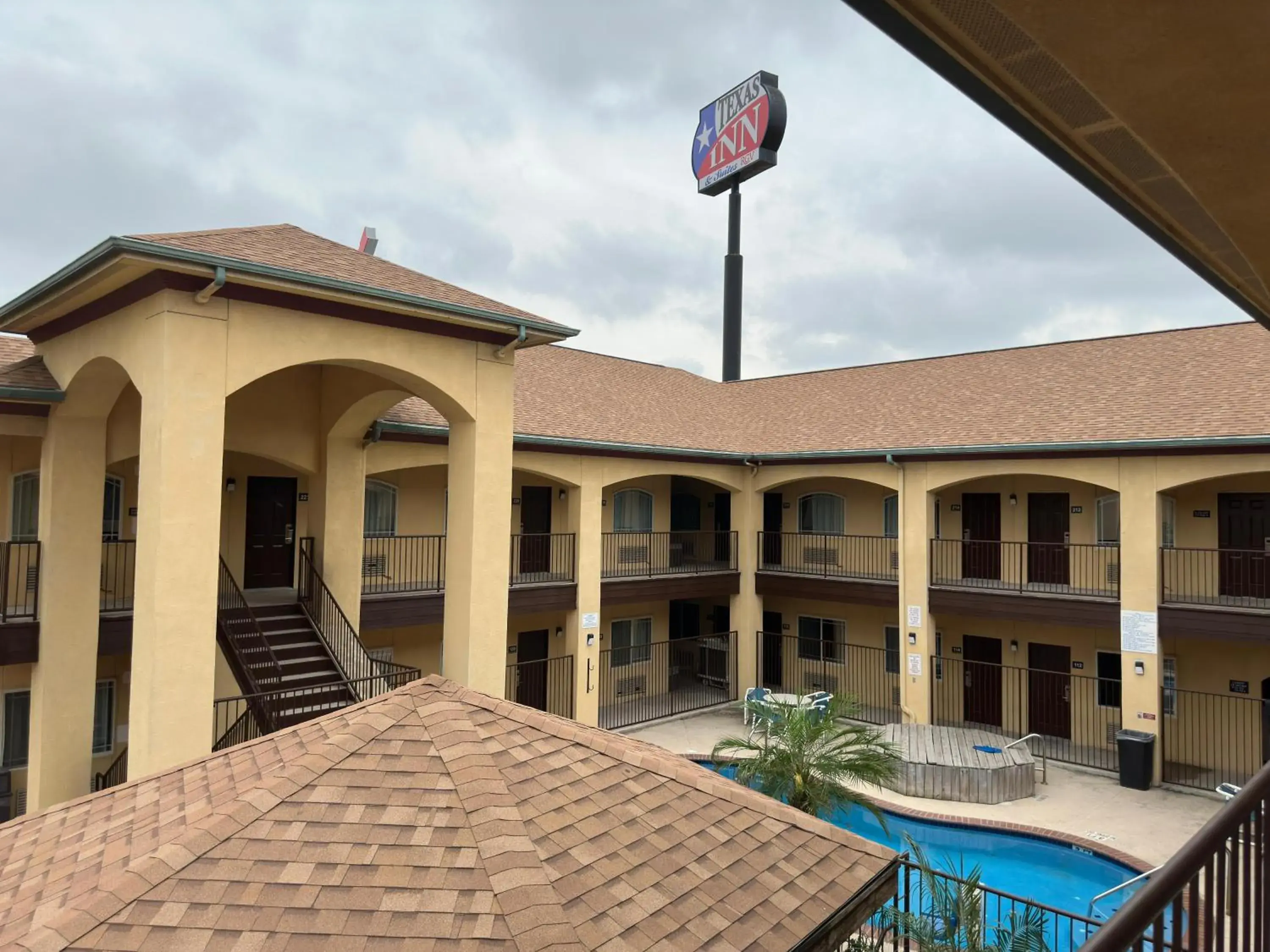 Property building in Texas Inn and Suites RGV Property building in Texas Inn and Suites RGV