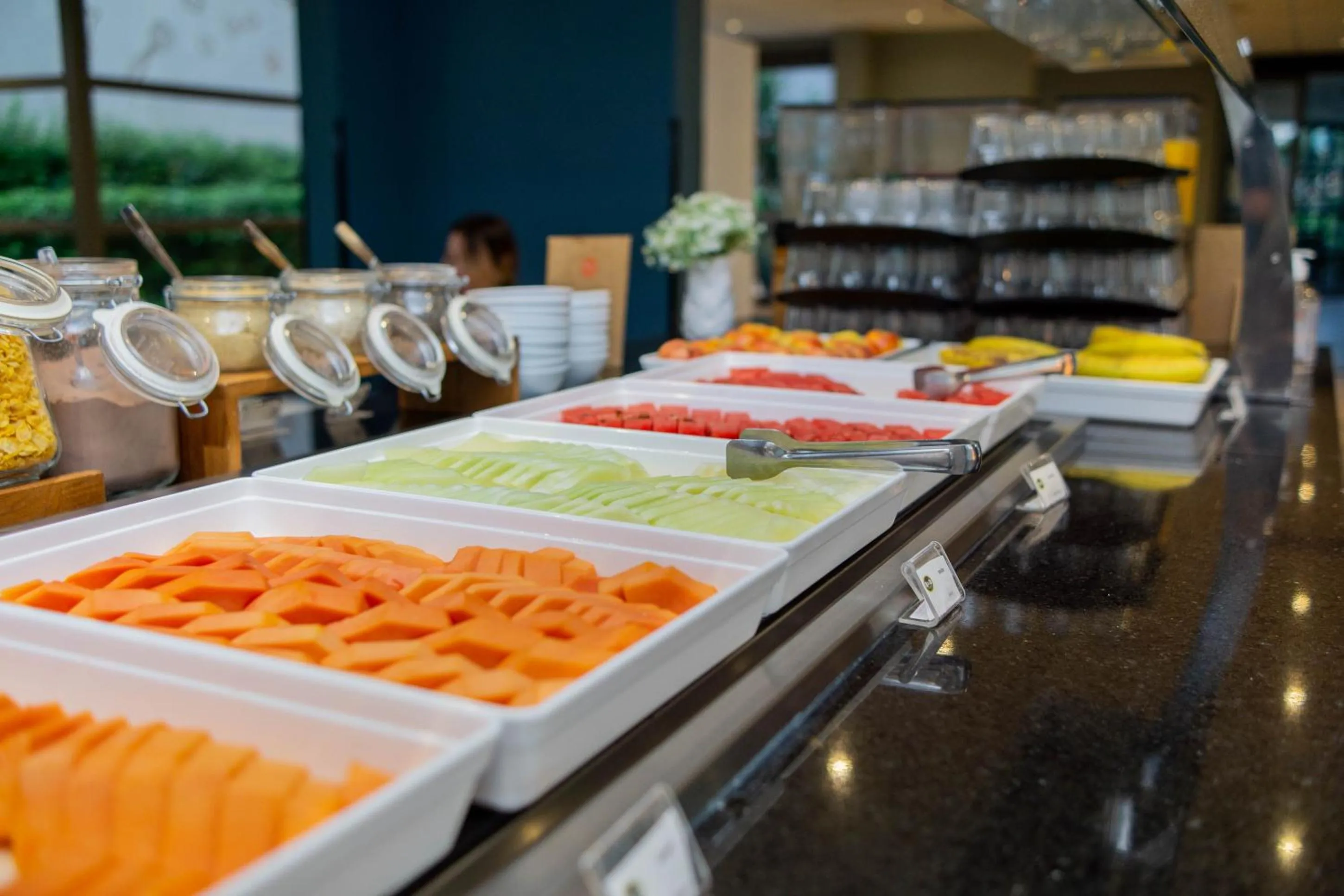 Breakfast in B&B HOTEL São Paulo Luz - Centro