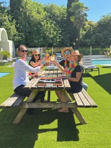 Swimming pool in Ibis Styles Cognac