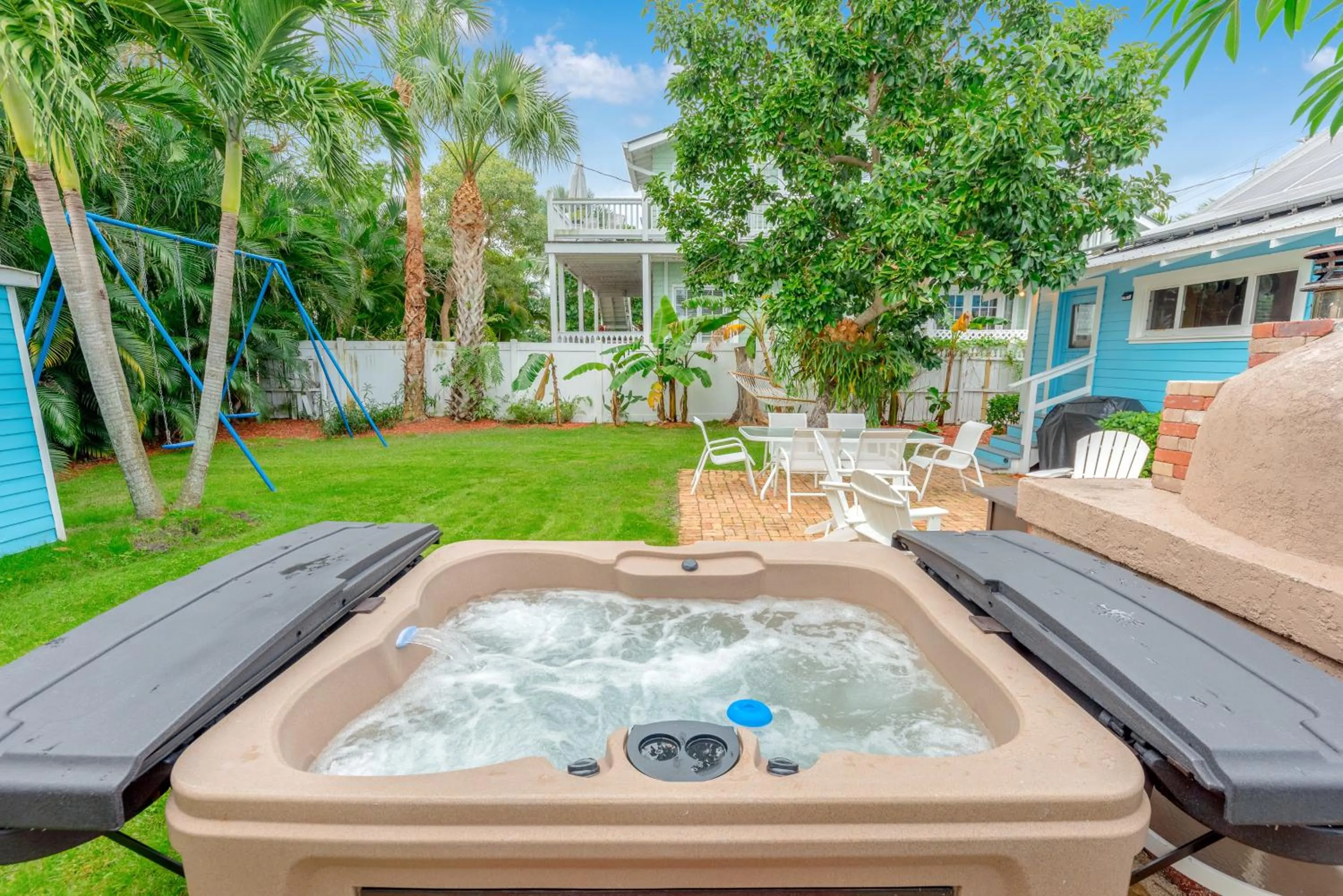 Patio in Old Colorado Inn