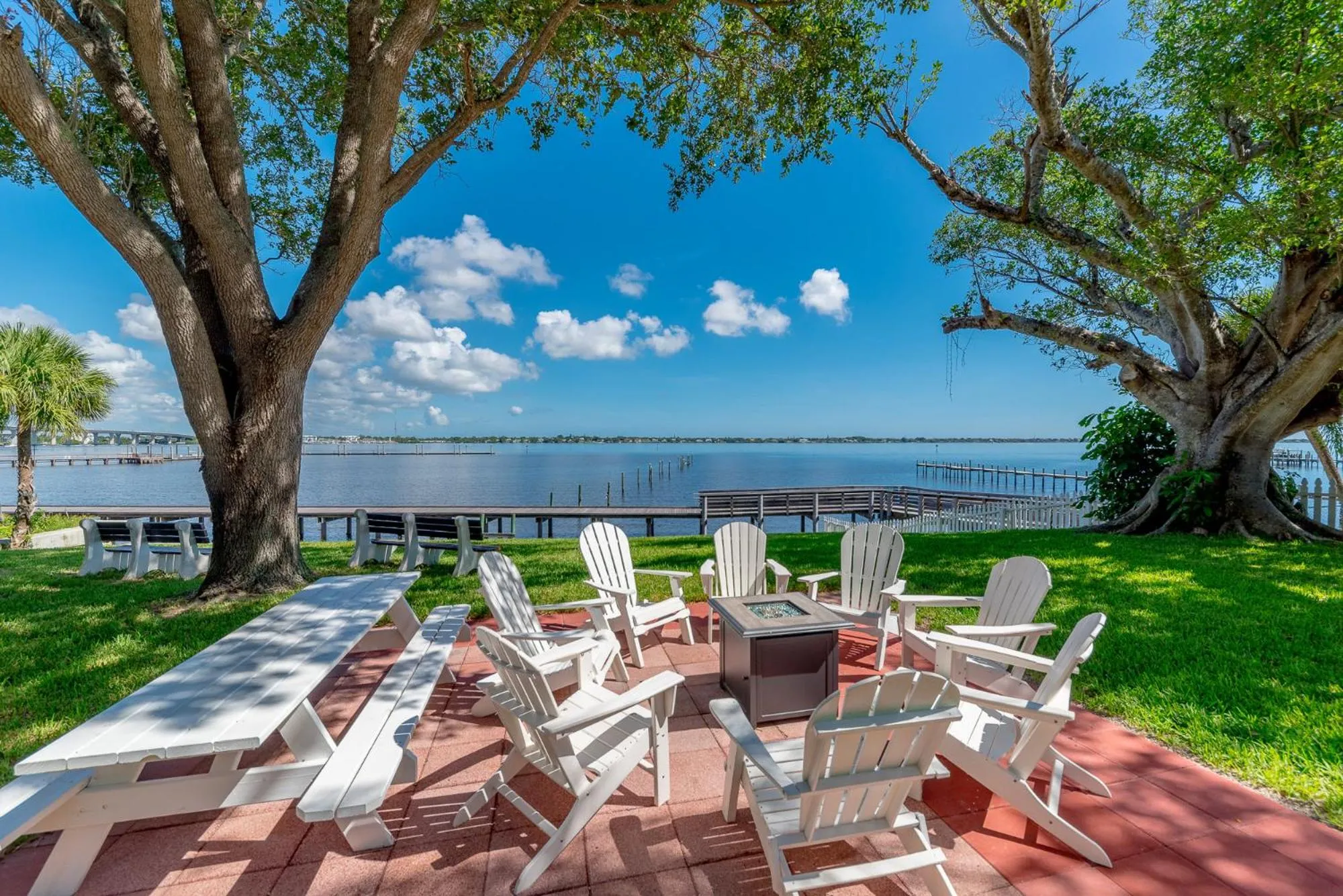 Patio in Old Colorado Inn