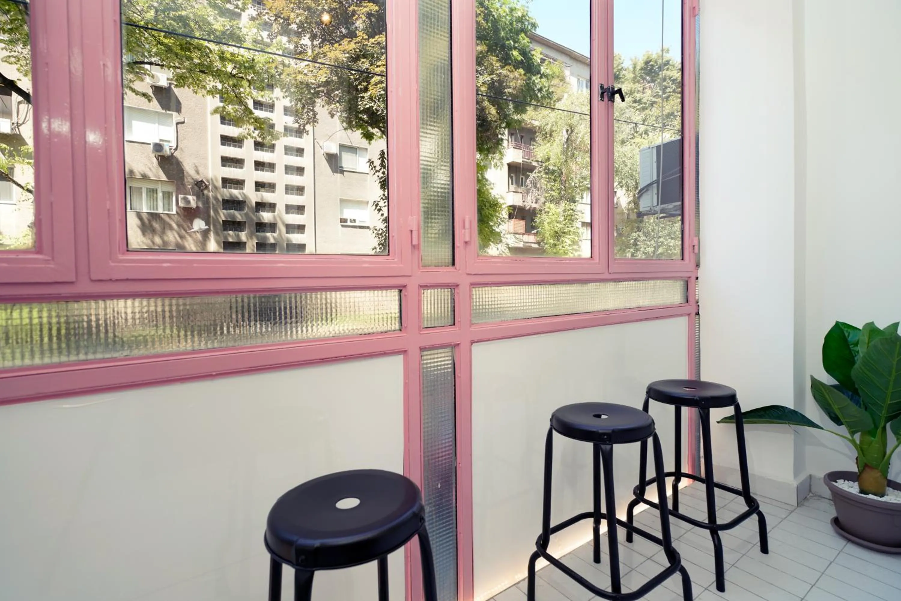 Balcony/Terrace in Tulum Apart Belgrade