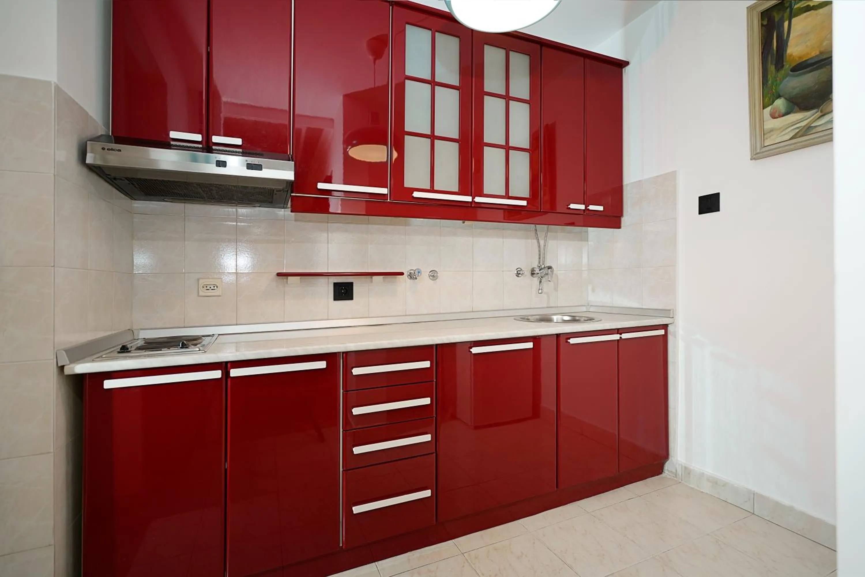 Kitchen or kitchenette in Tulum Apart Belgrade