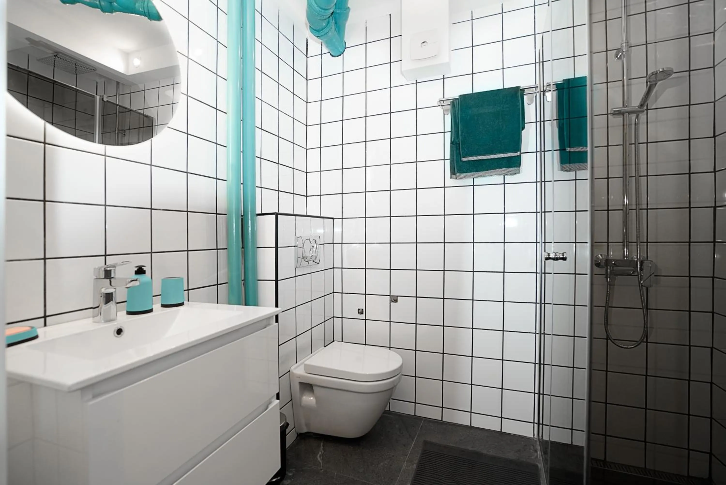 Toilet in Tulum Apart Belgrade