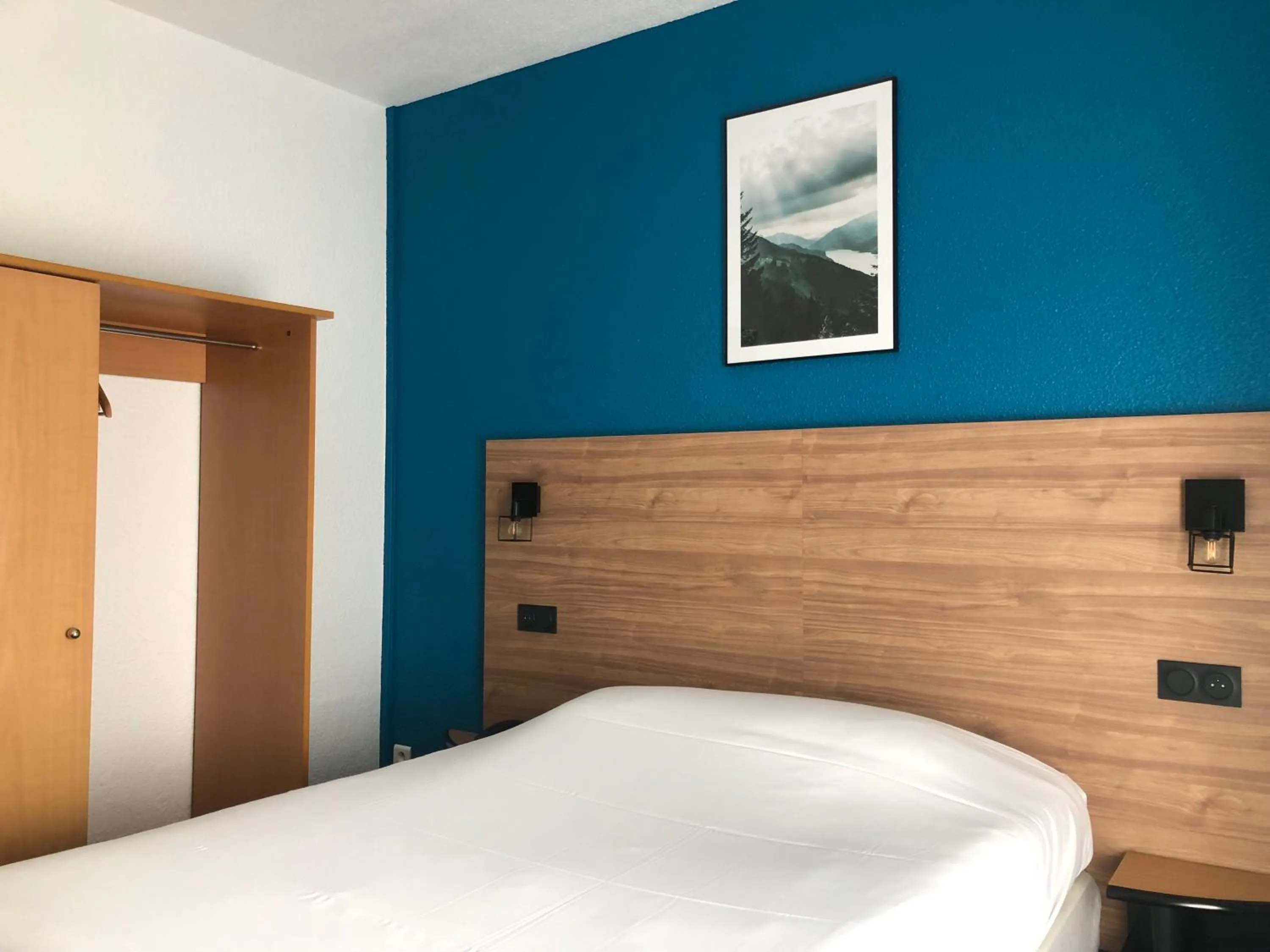 Bed in Hotel Le Progres