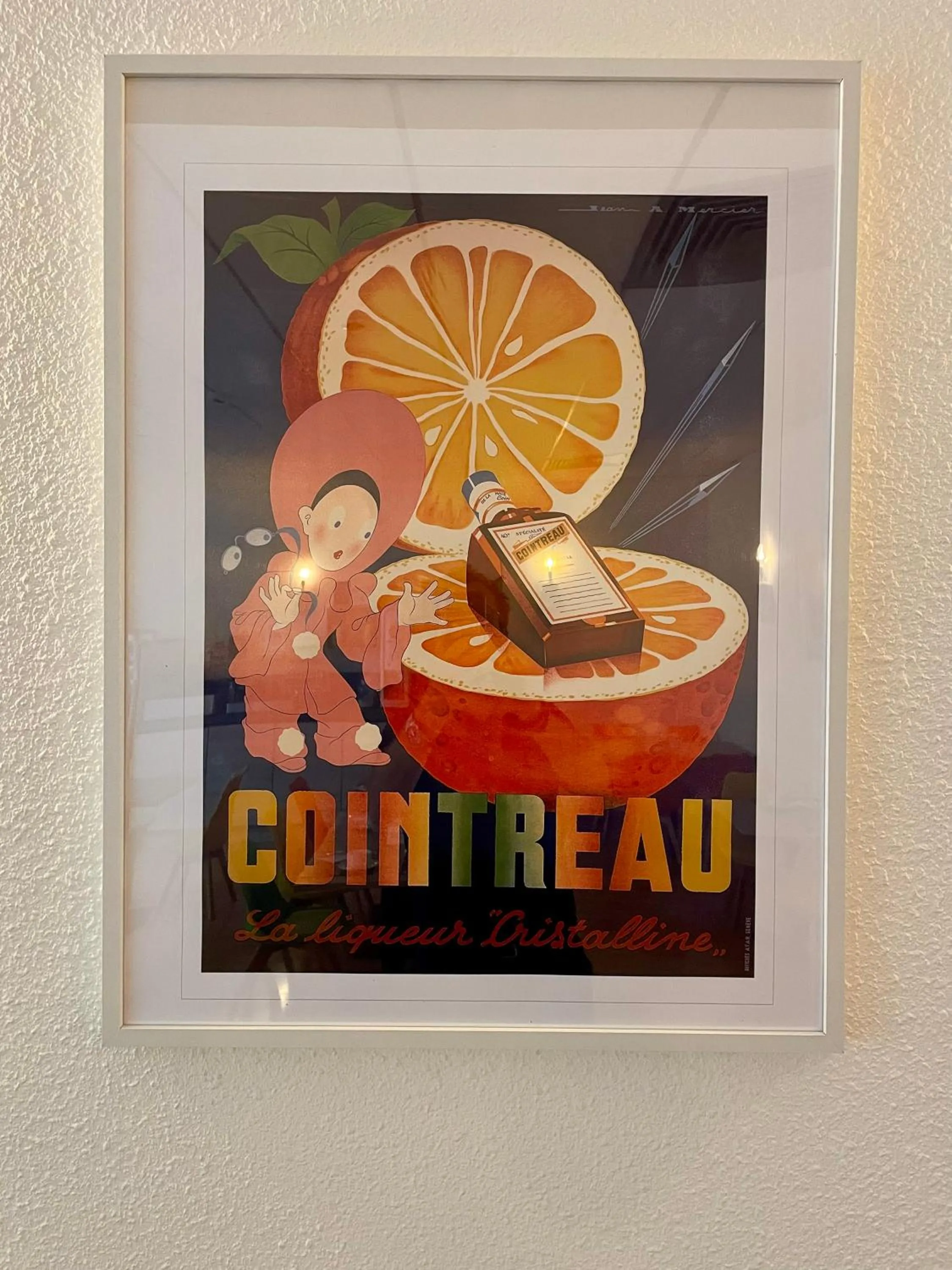 Decorative detail in Hotel Le Progres