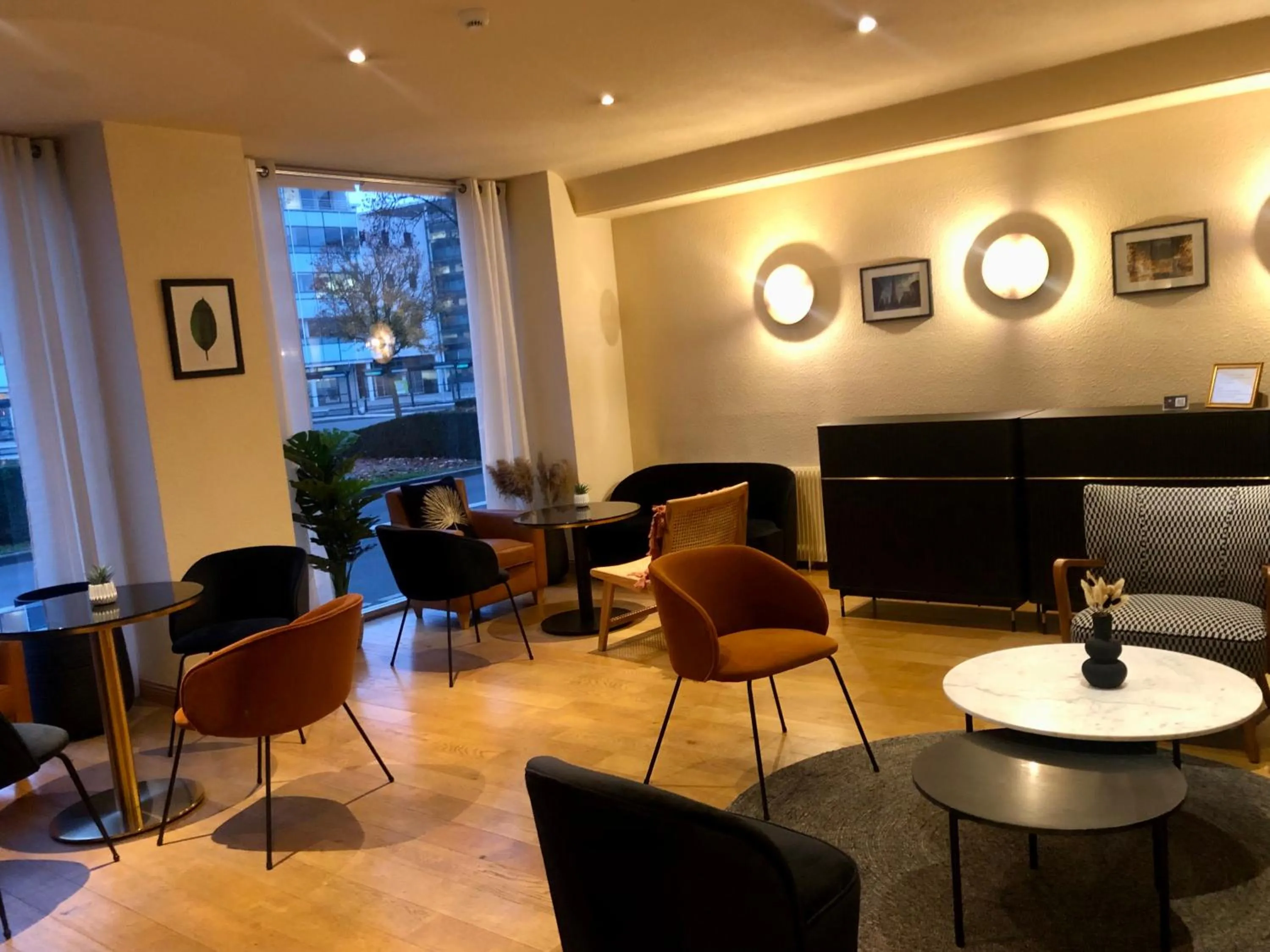 Living room in Hotel Le Progres