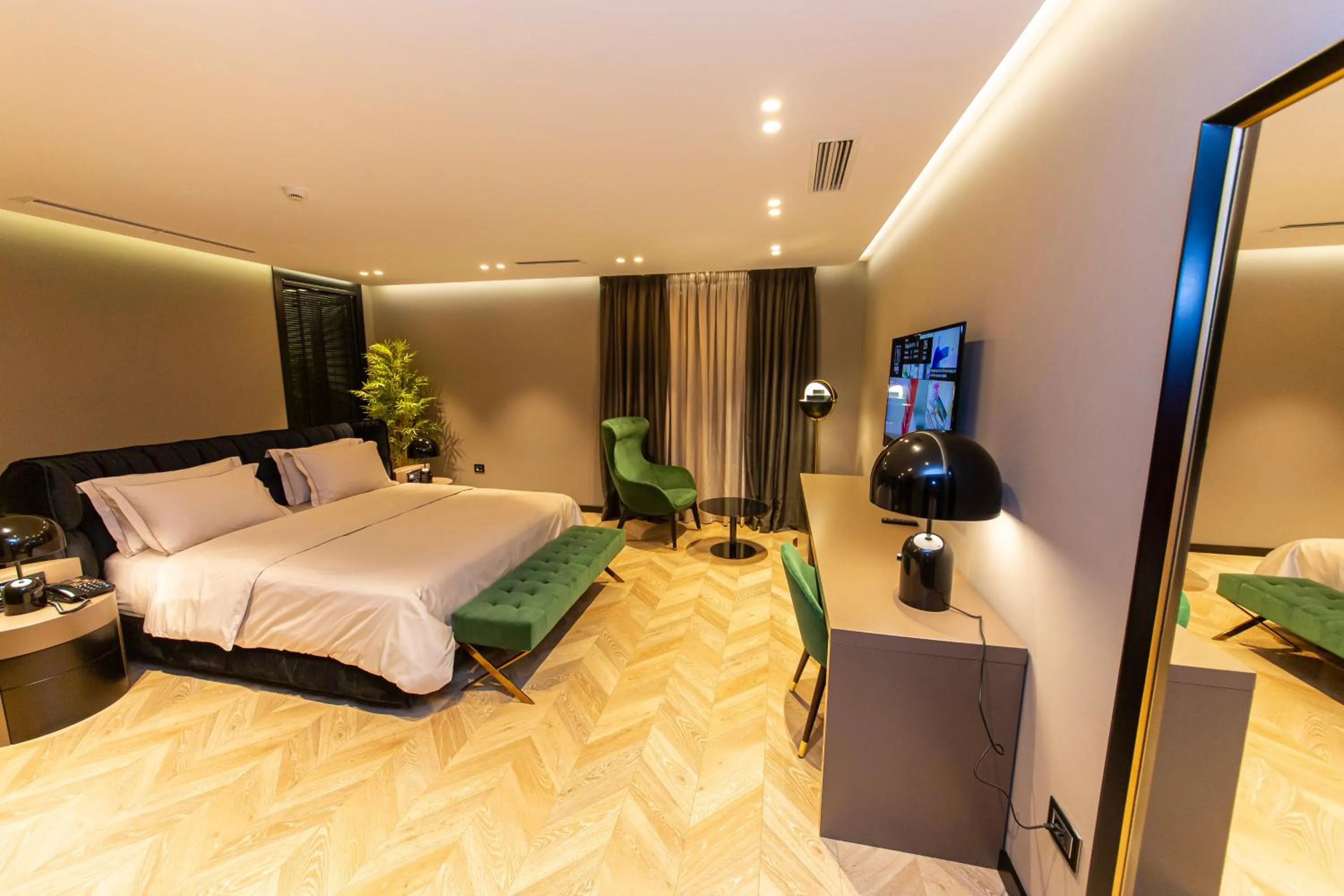 Photo of the whole room, Bed in Hotel Unik