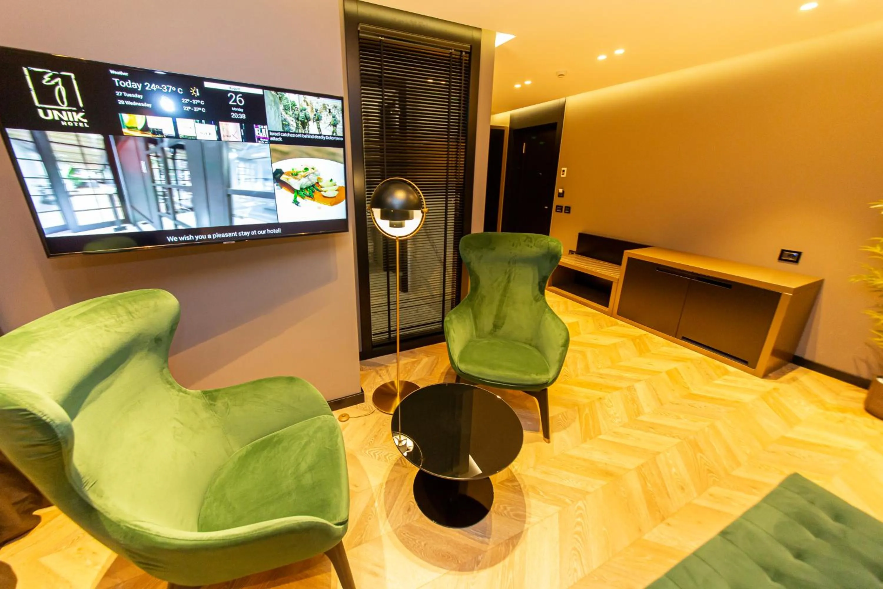 Bedroom in Hotel Unik