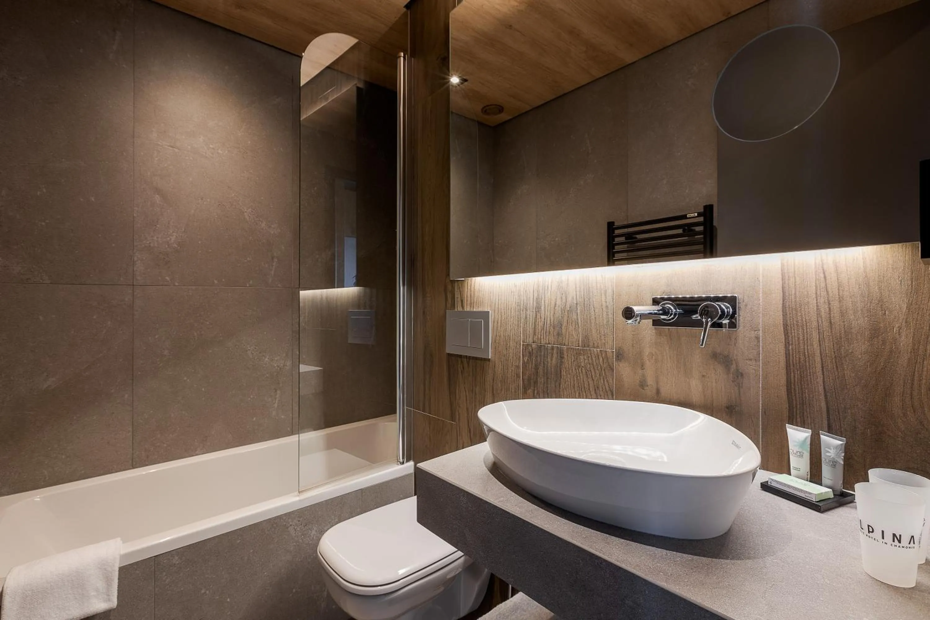 Bathroom in Alpina Eclectic Hotel