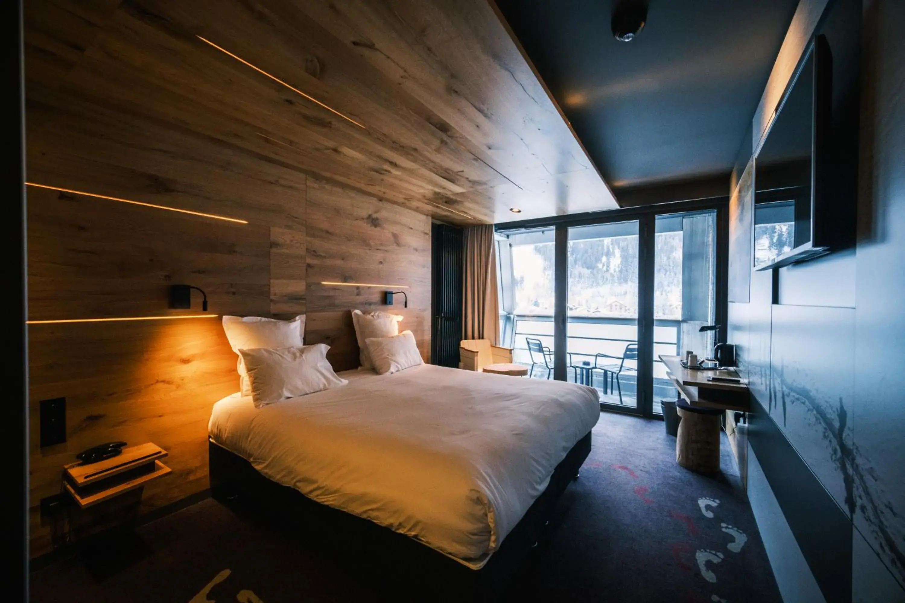 Winter, Bed in Alpina Eclectic Hotel Winter, Bed in Alpina Eclectic Hotel