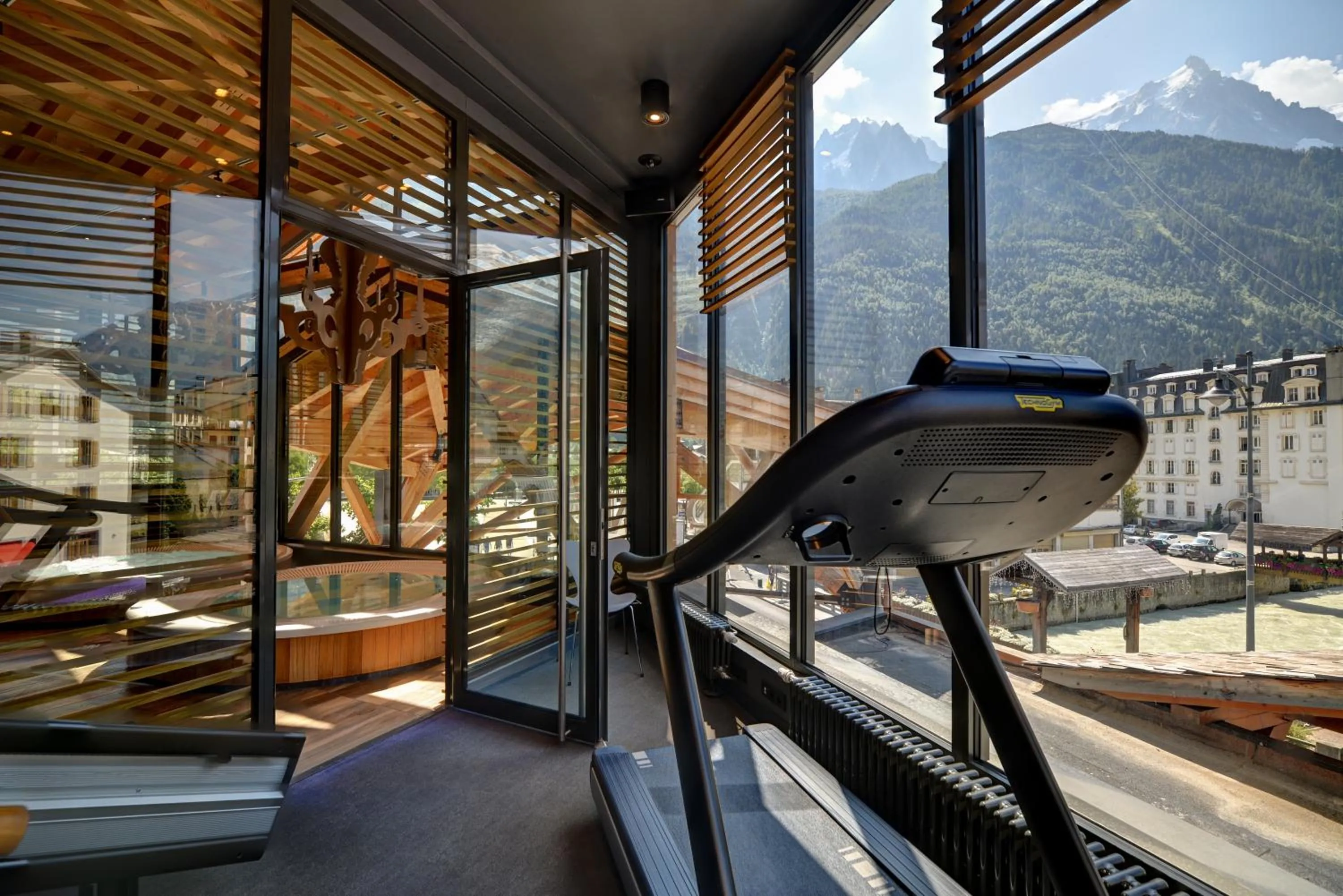 Fitness centre/facilities in Alpina Eclectic Hotel
