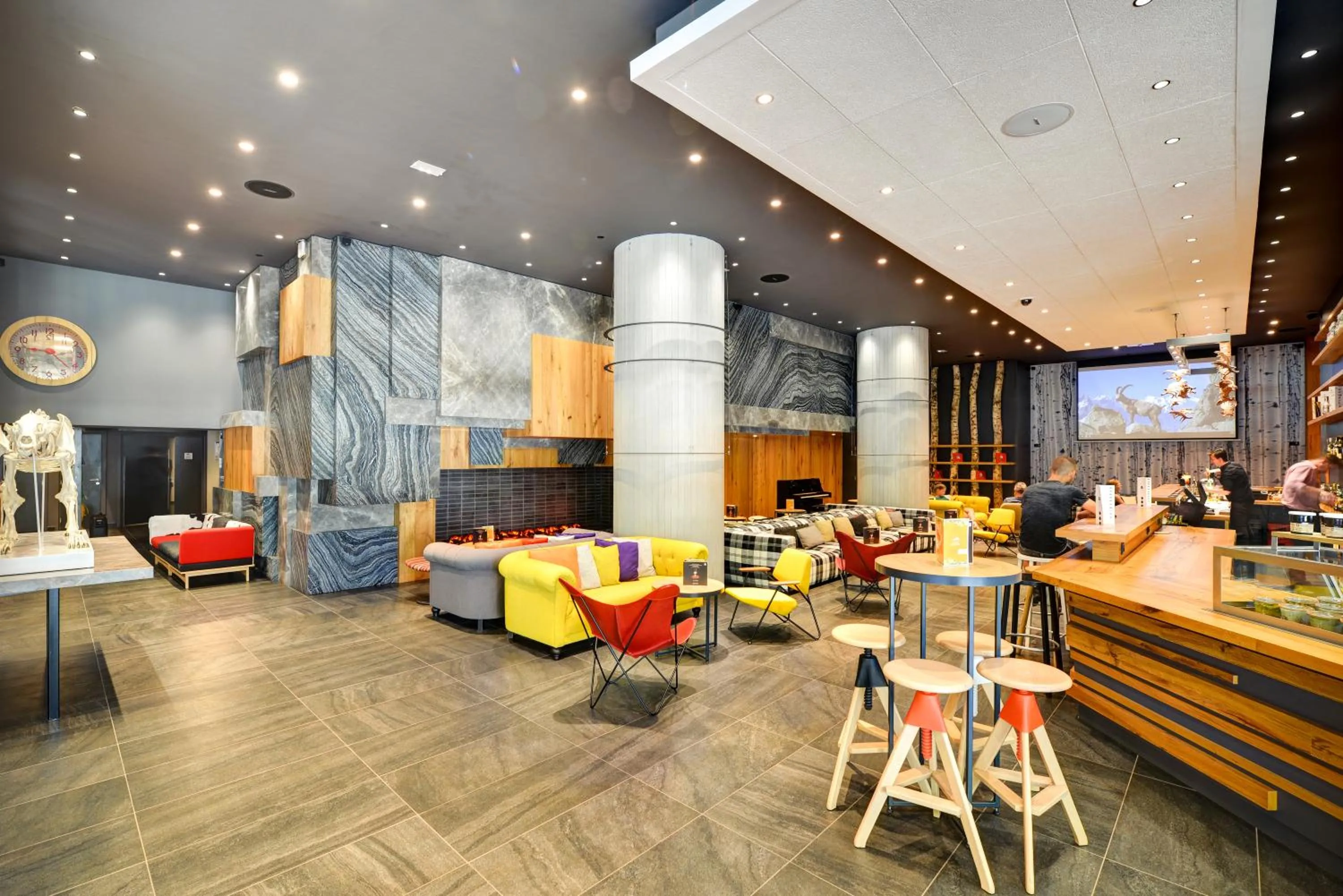 Living room in Alpina Eclectic Hotel