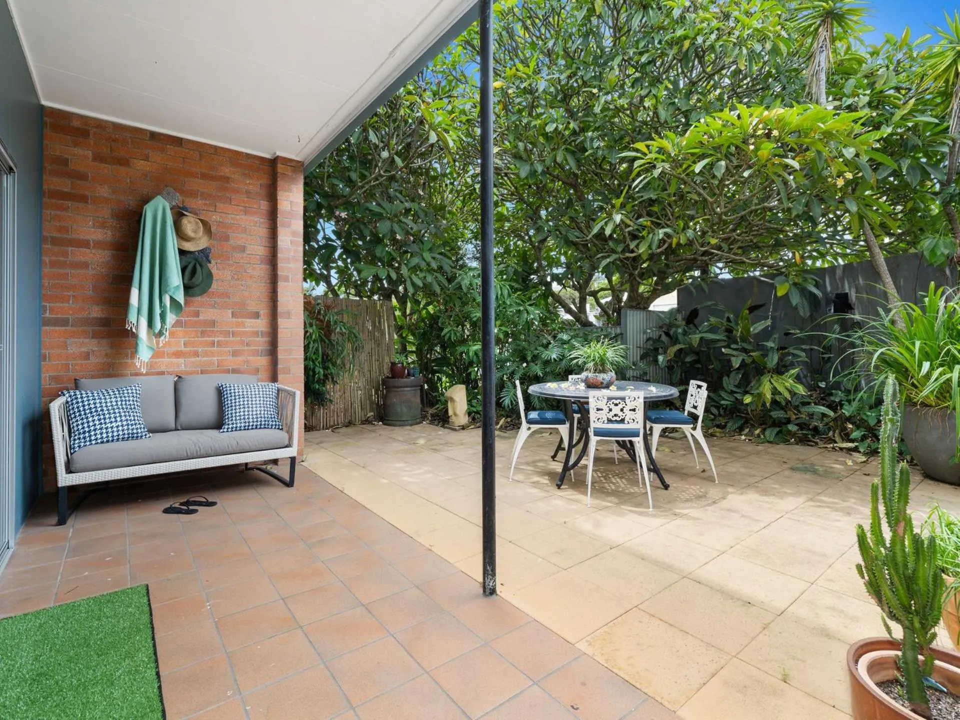 Patio in Beach House on Pearl - Kingscliff Central