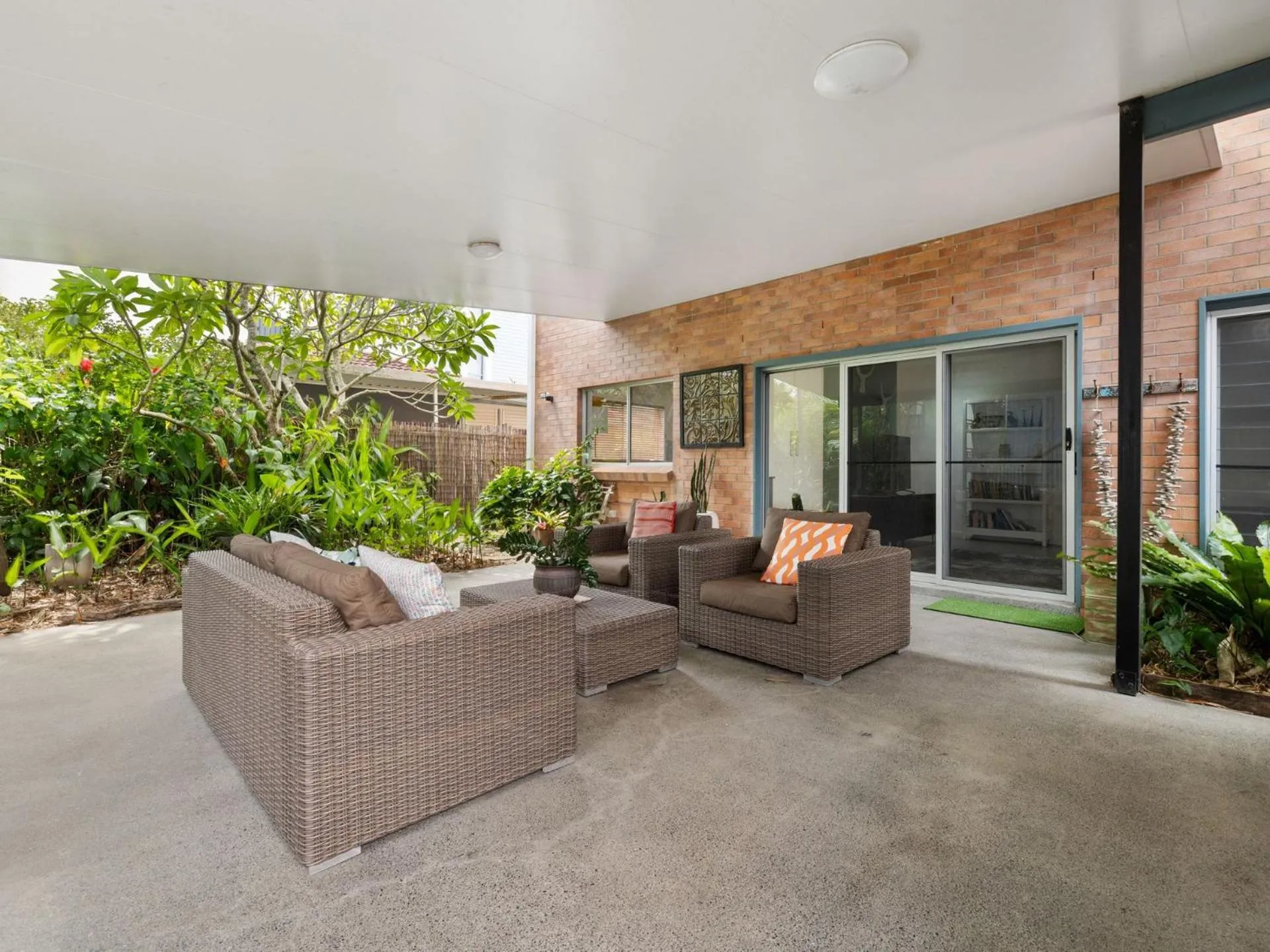 Patio in Beach House on Pearl - Kingscliff Central